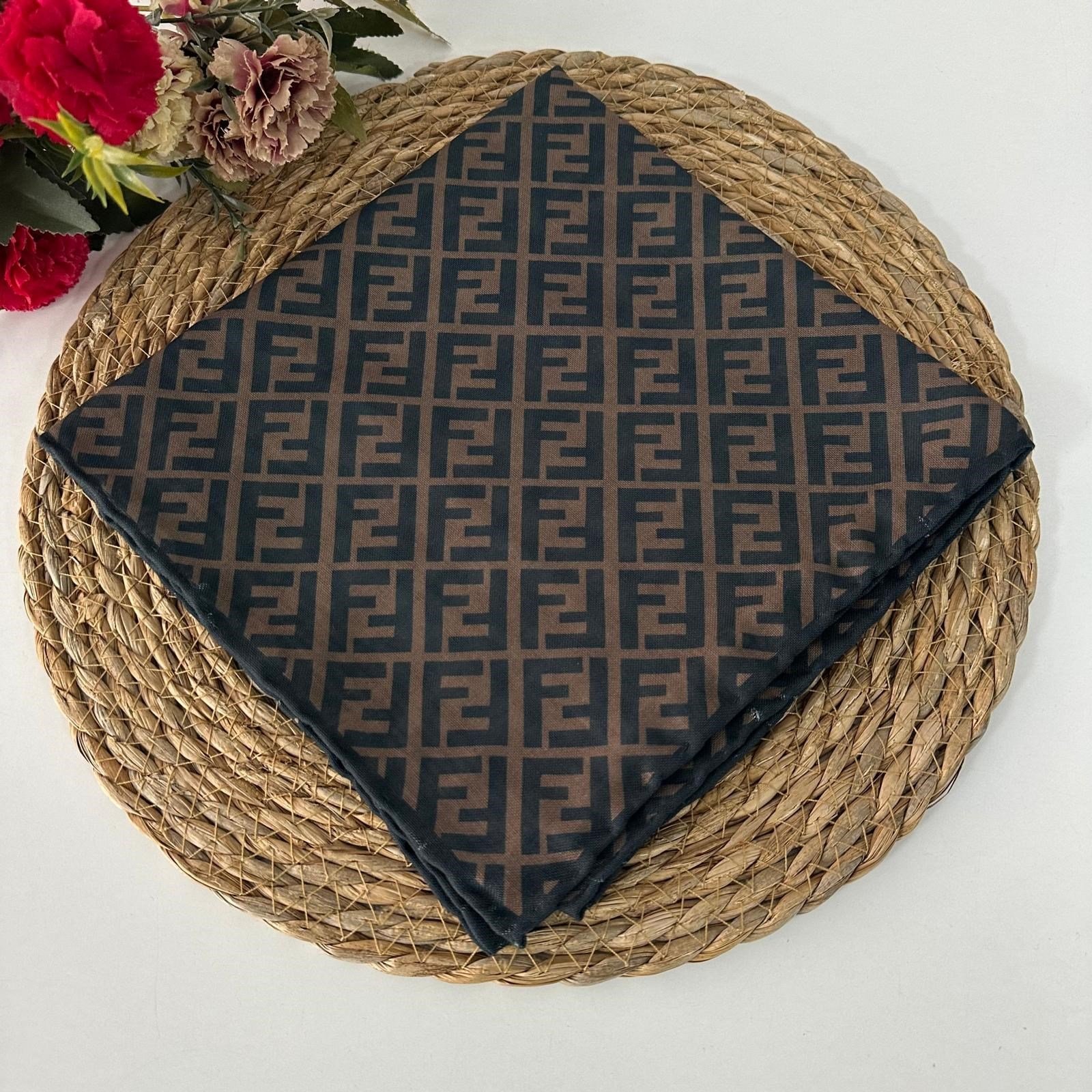 F desen soft Pamuklu Eşarp LRB3205