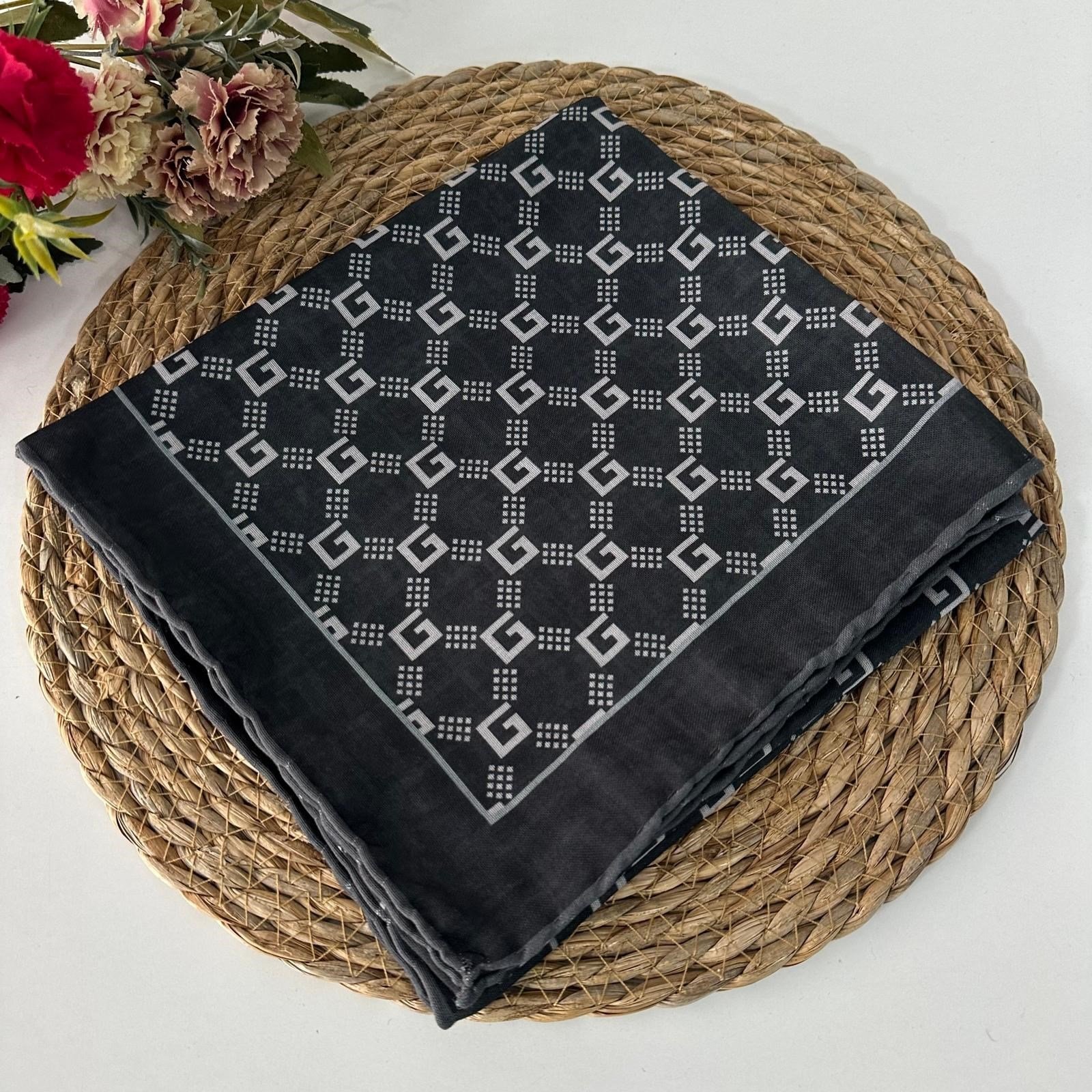 G desen soft Pamuklu Eşarp LRB3308