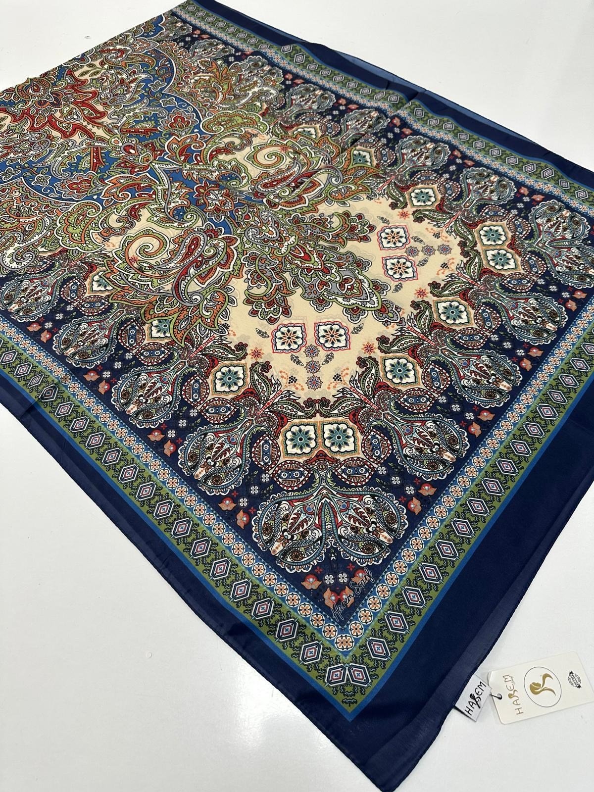 Harem Desenli Vual İpeksi Şal HVD0104