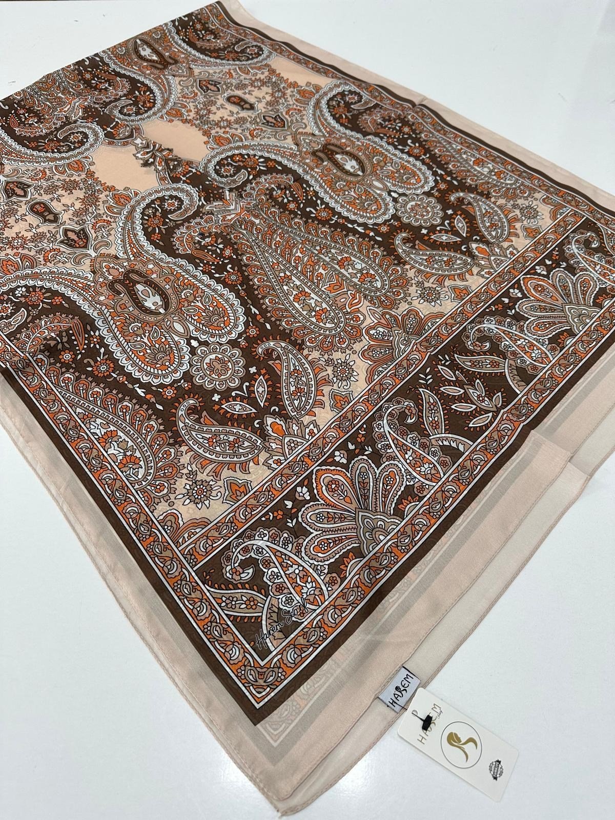 Harem Desenli Vual İpeksi Şal HVD0301