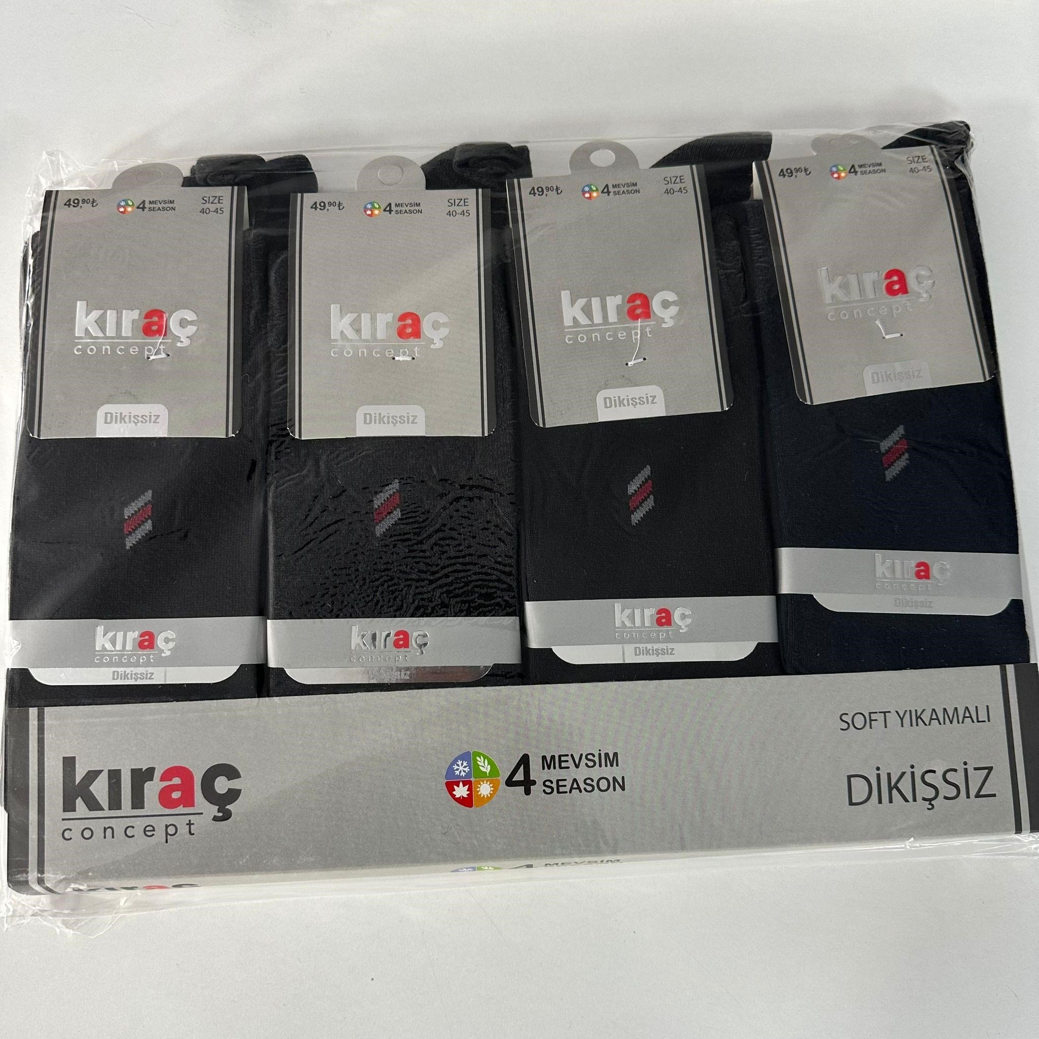 Kıraç Dikişsiz  Erkek Çorap 12'Lİ  CDA0478
