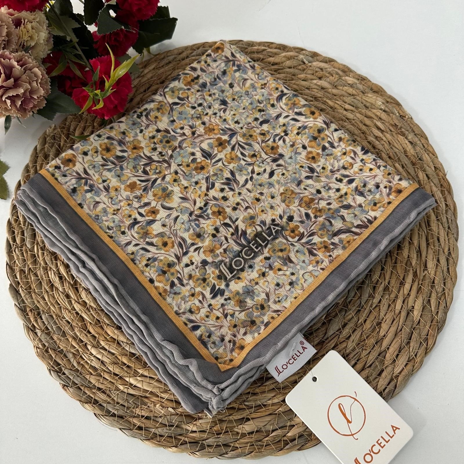 Locella Soft Pamuklu Eşarp   LDFF5803