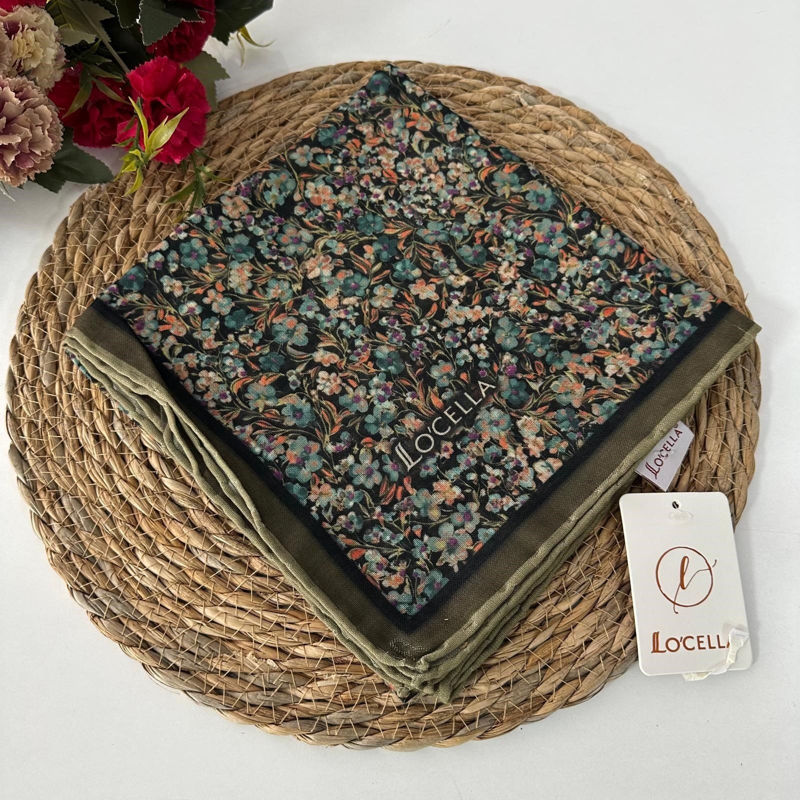 Locella Soft Pamuklu Eşarp   LDFF5812