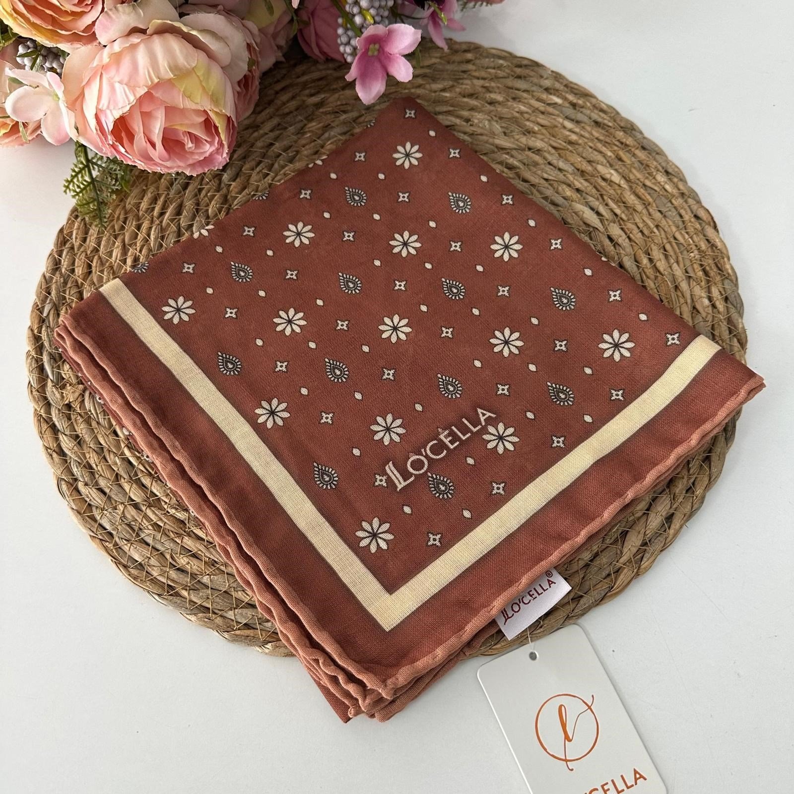 Locella Soft Pamuklu Eşarp LDFF8505