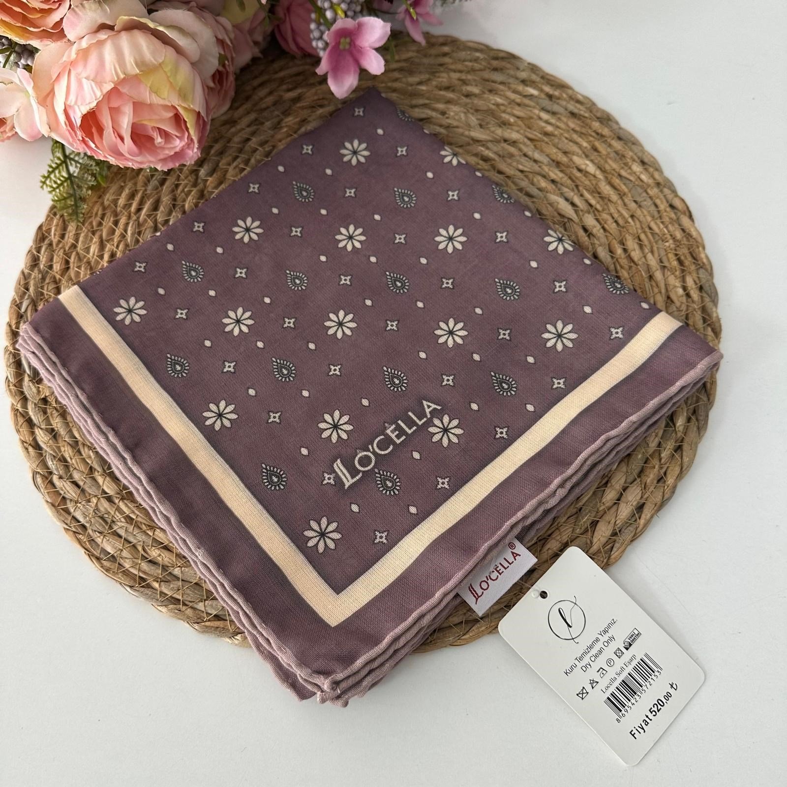 Locella Soft Pamuklu Eşarp LDFF8507
