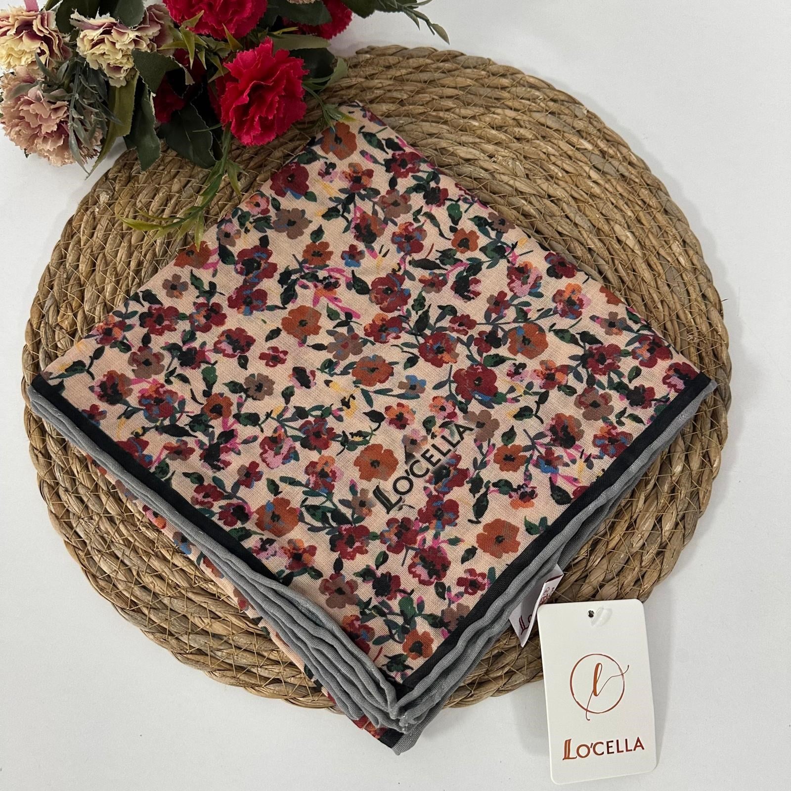 Locella Soft Pamuklu Eşarp  LDFG0404