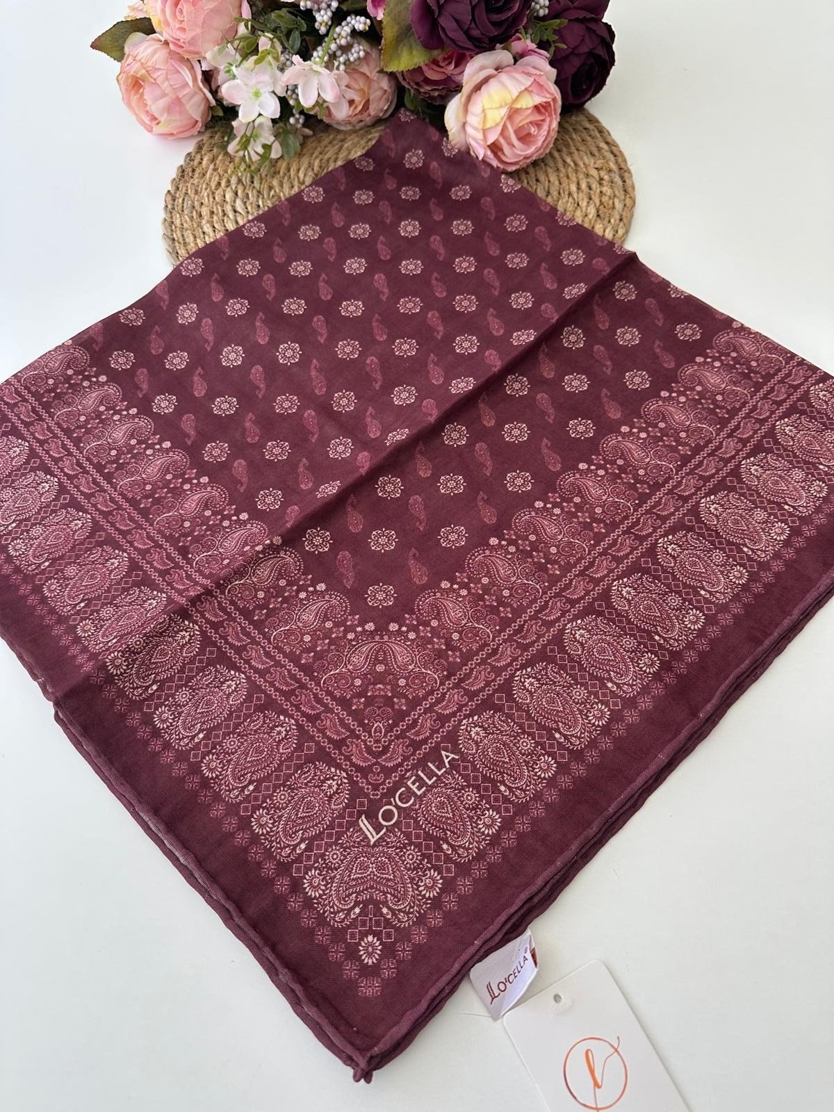 Locella Soft Pamuklu Eşarp LDFG2206