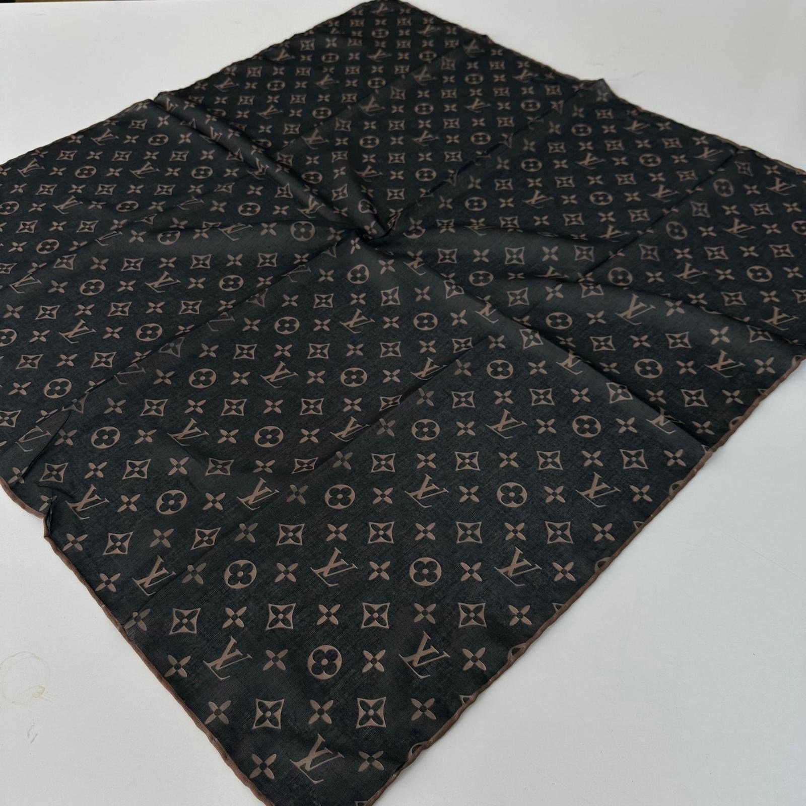 Locella Soft Pamuklu Siyah Vizyon Eşarp LDFC4302