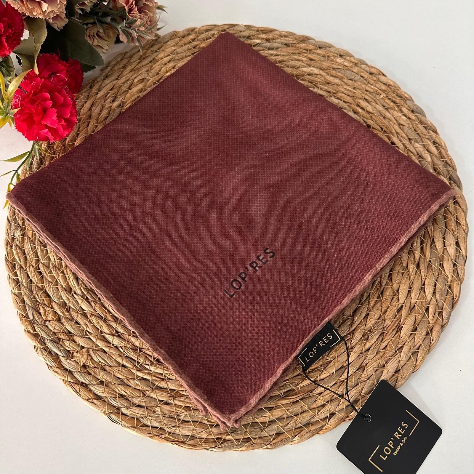 Lop'res Soft Pamuklu Eşarp Kiremit LDN6304