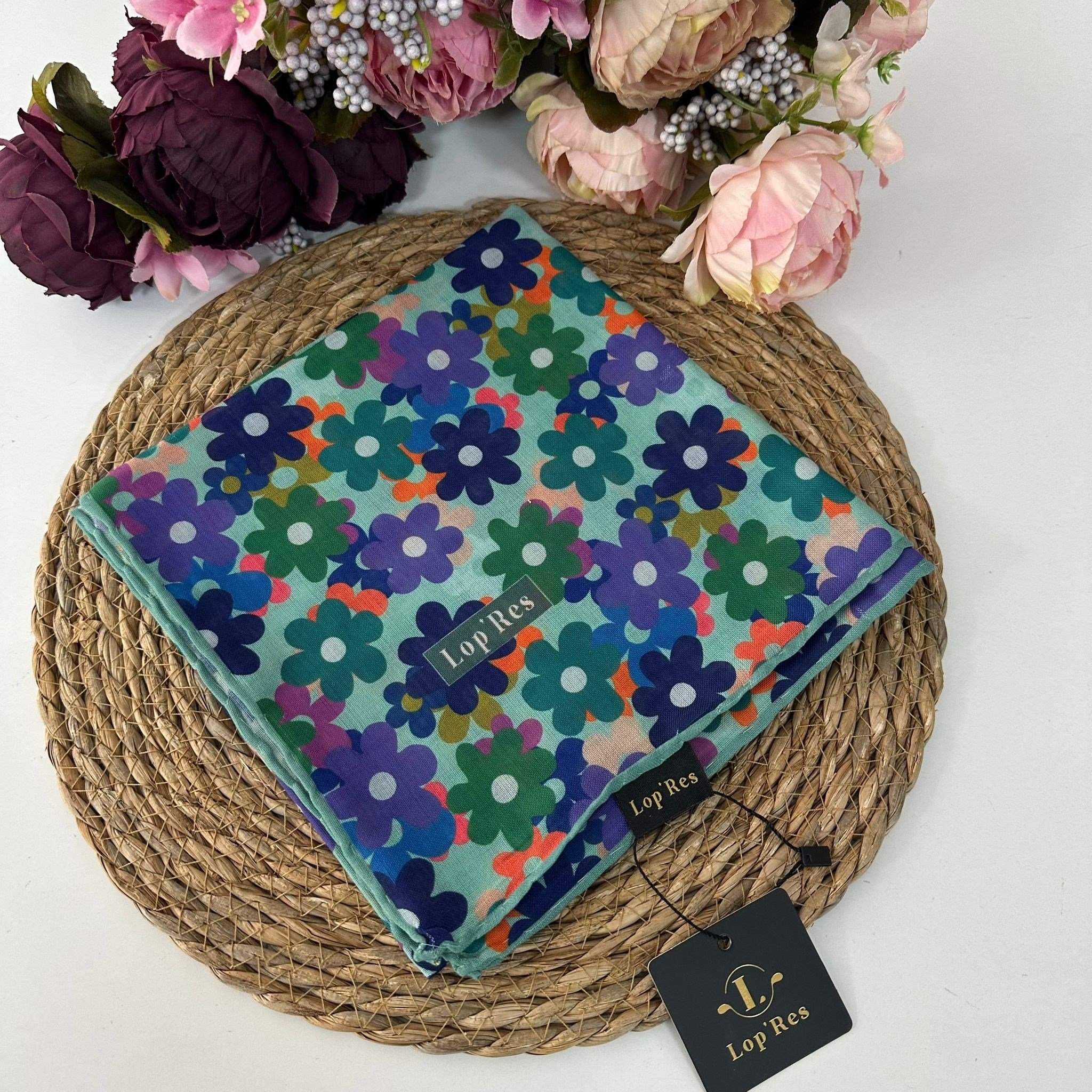 Lop'res Soft Pamuklu Eşarp LDN0815