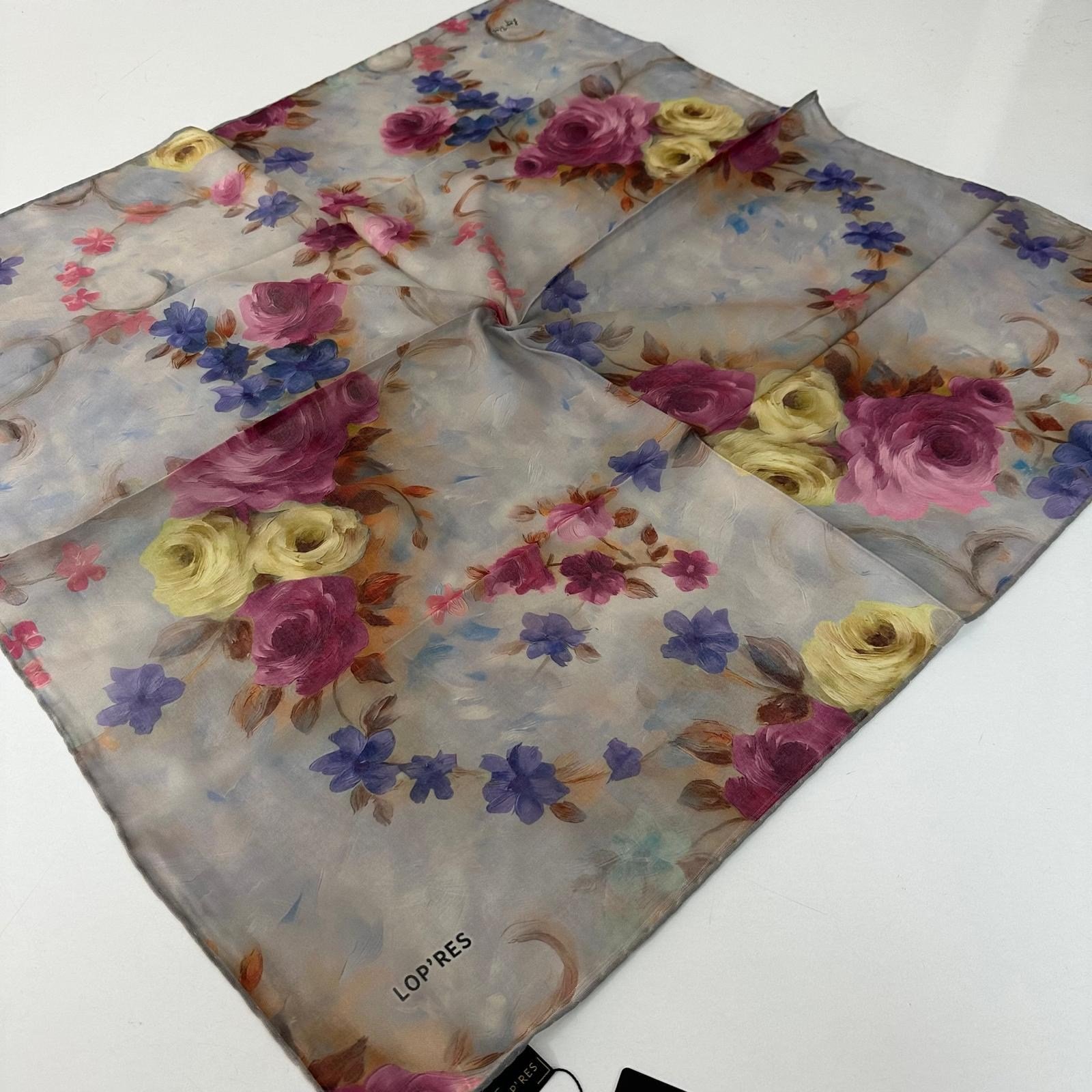 Lop'res Soft Pamuklu Eşarp  LDN7107