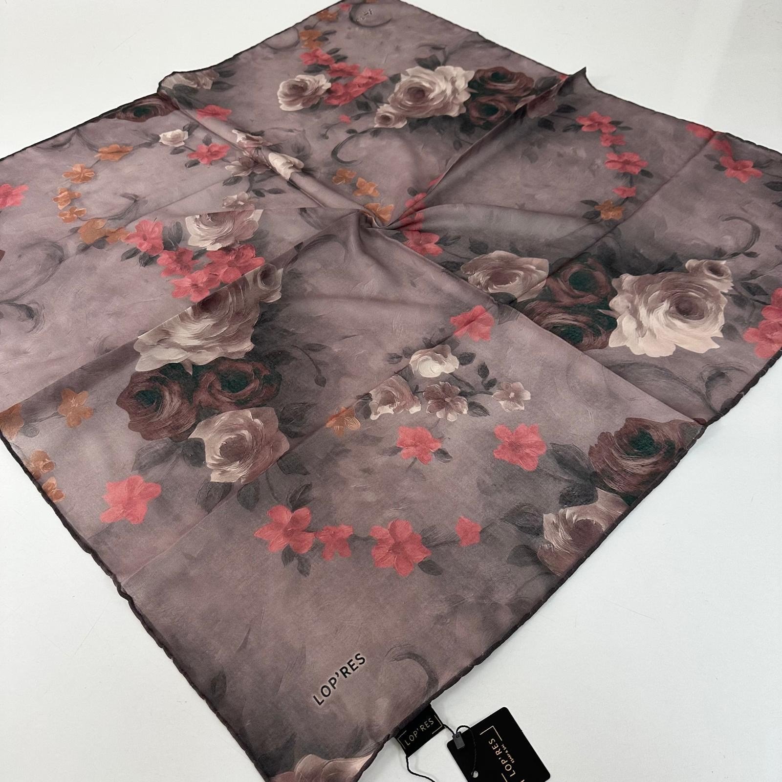 Lop'res Soft Pamuklu Eşarp  LDN7109