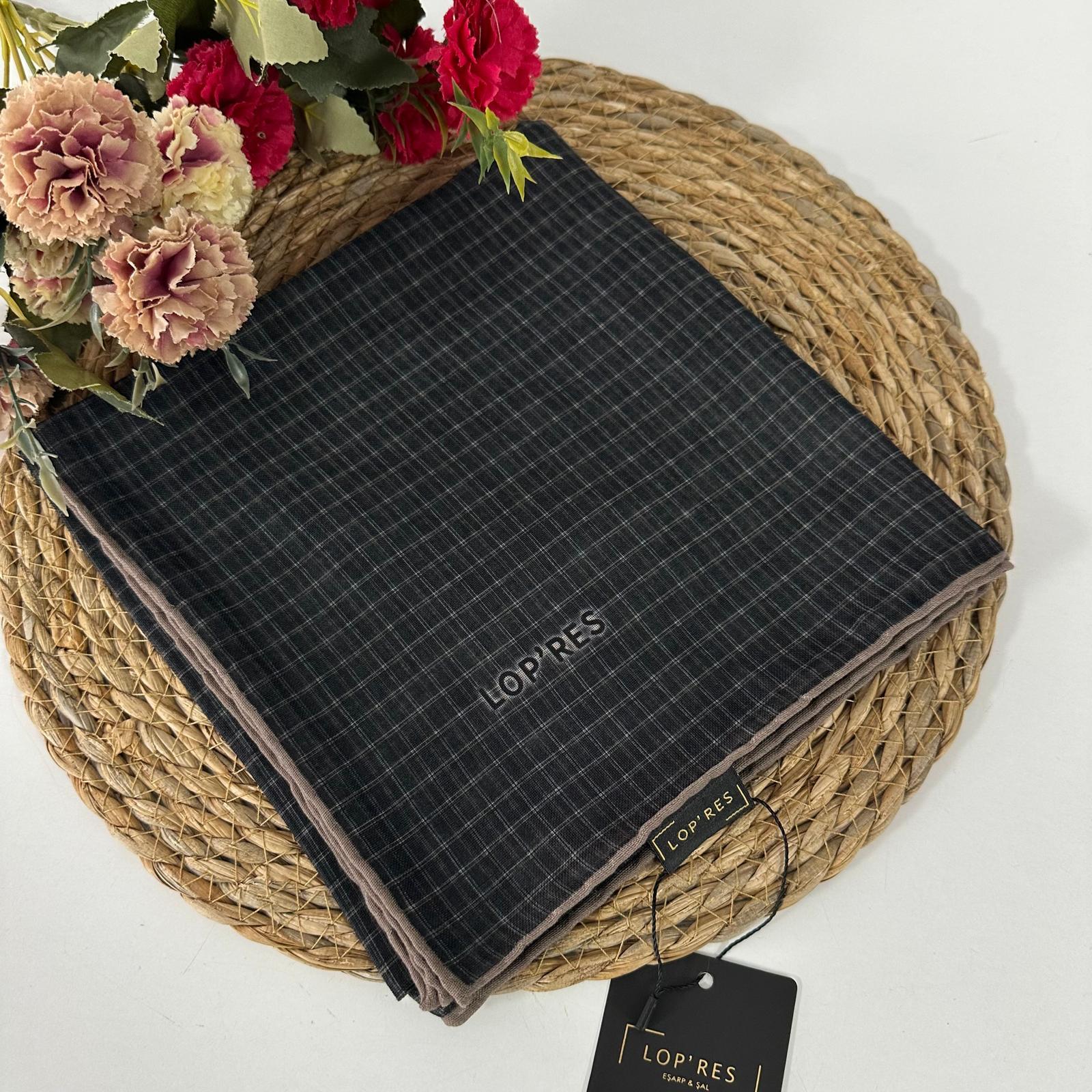 Lop'res Soft Pamuklu Eşarp  LDN7401