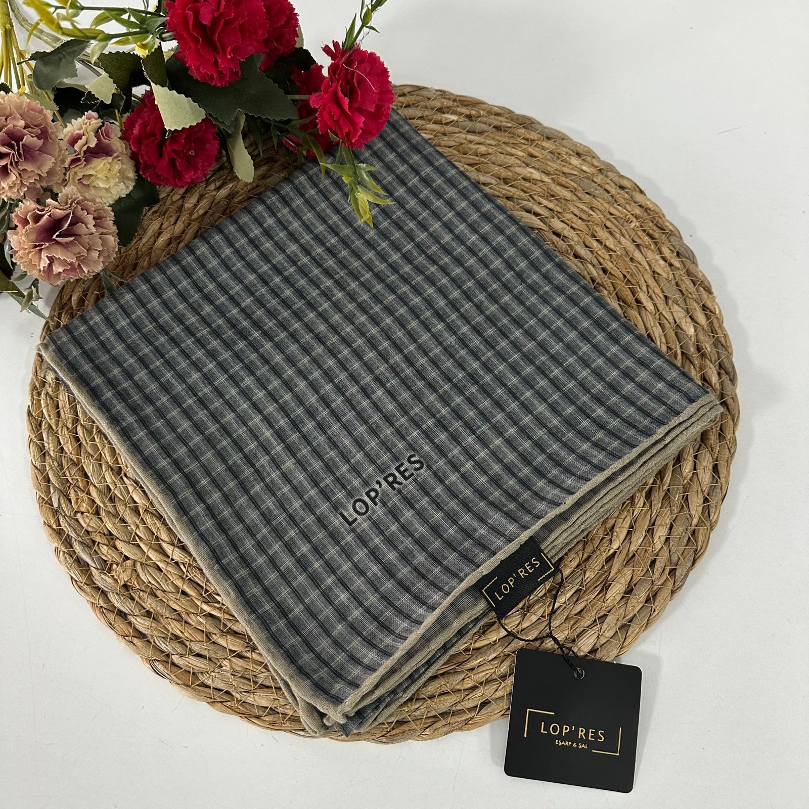 Lop'res Soft Pamuklu Eşarp LDN7405