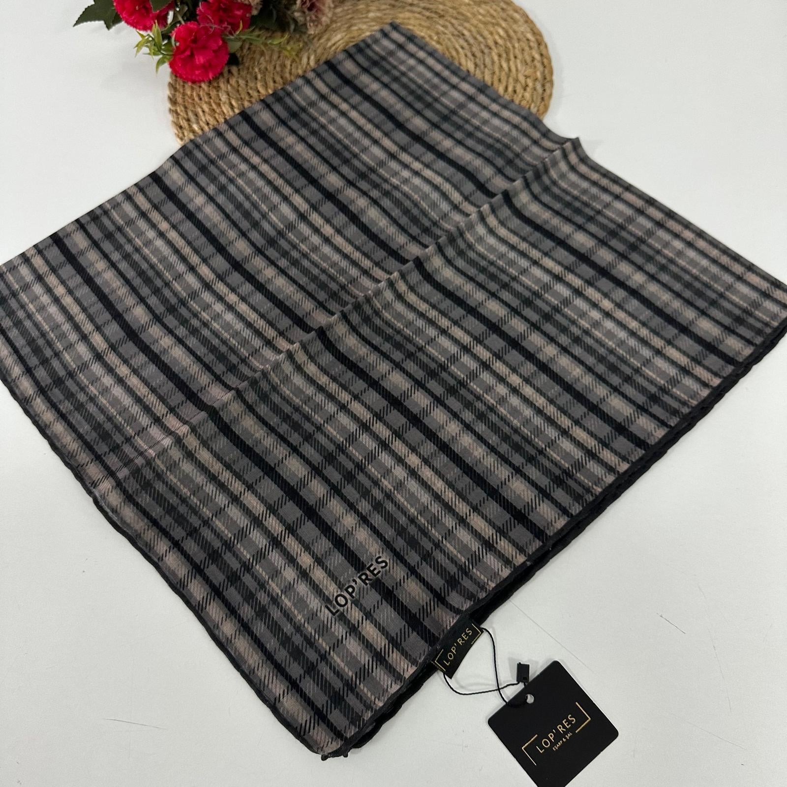 Lop'res Soft Pamuklu Eşarp LDN7607