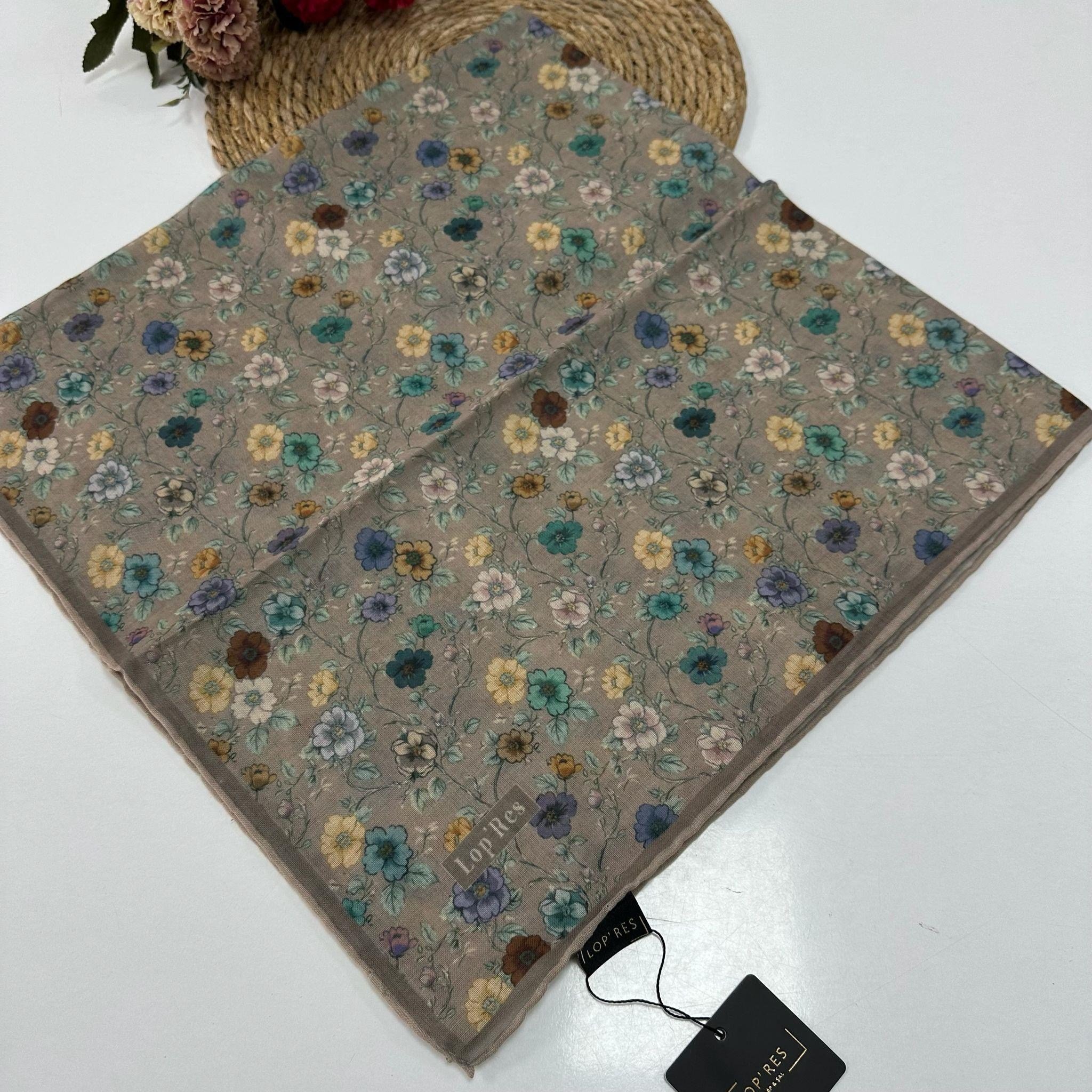 Lop'res Soft Pamuklu Eşarp  LDN9202