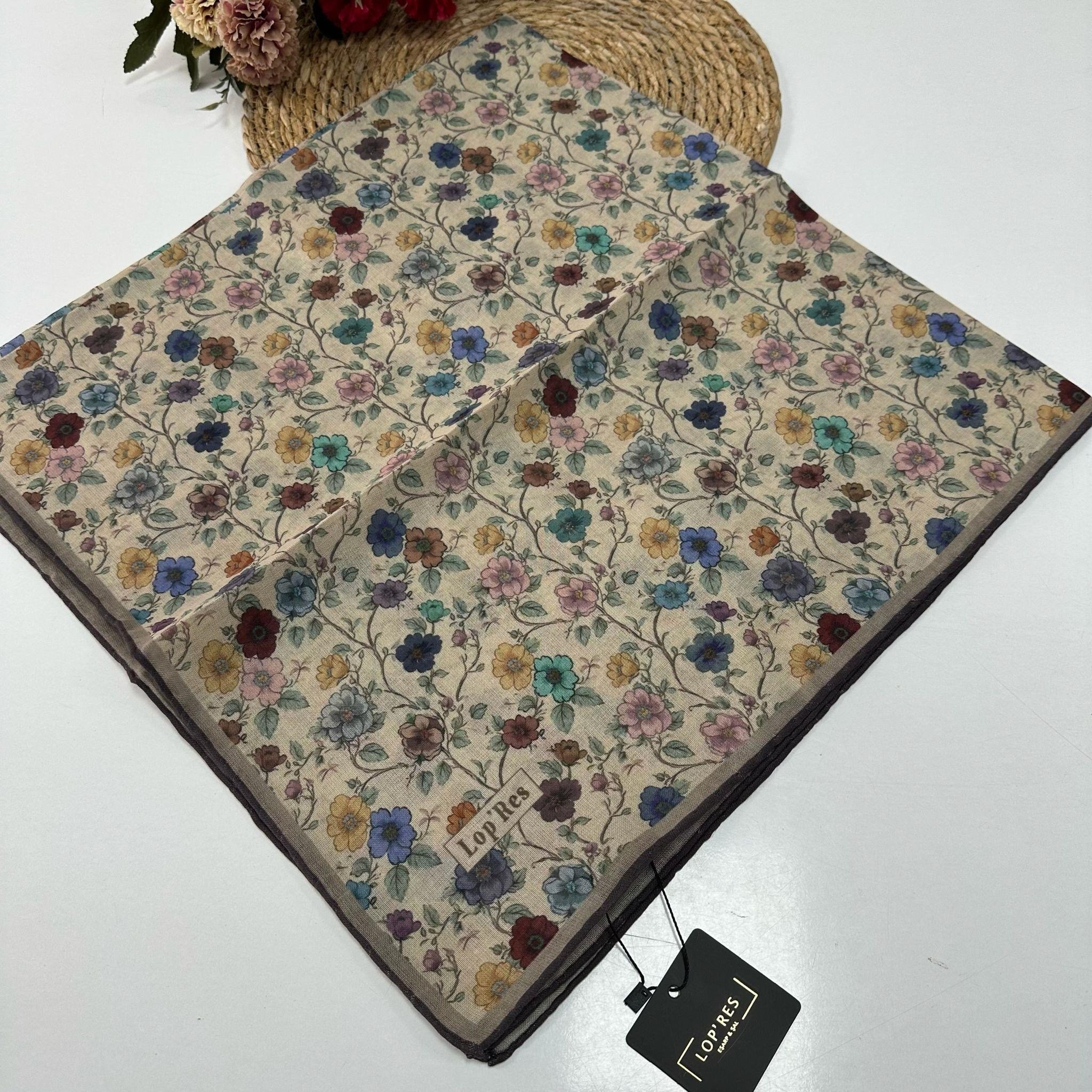 Lop'res Soft Pamuklu Eşarp  LDN9205