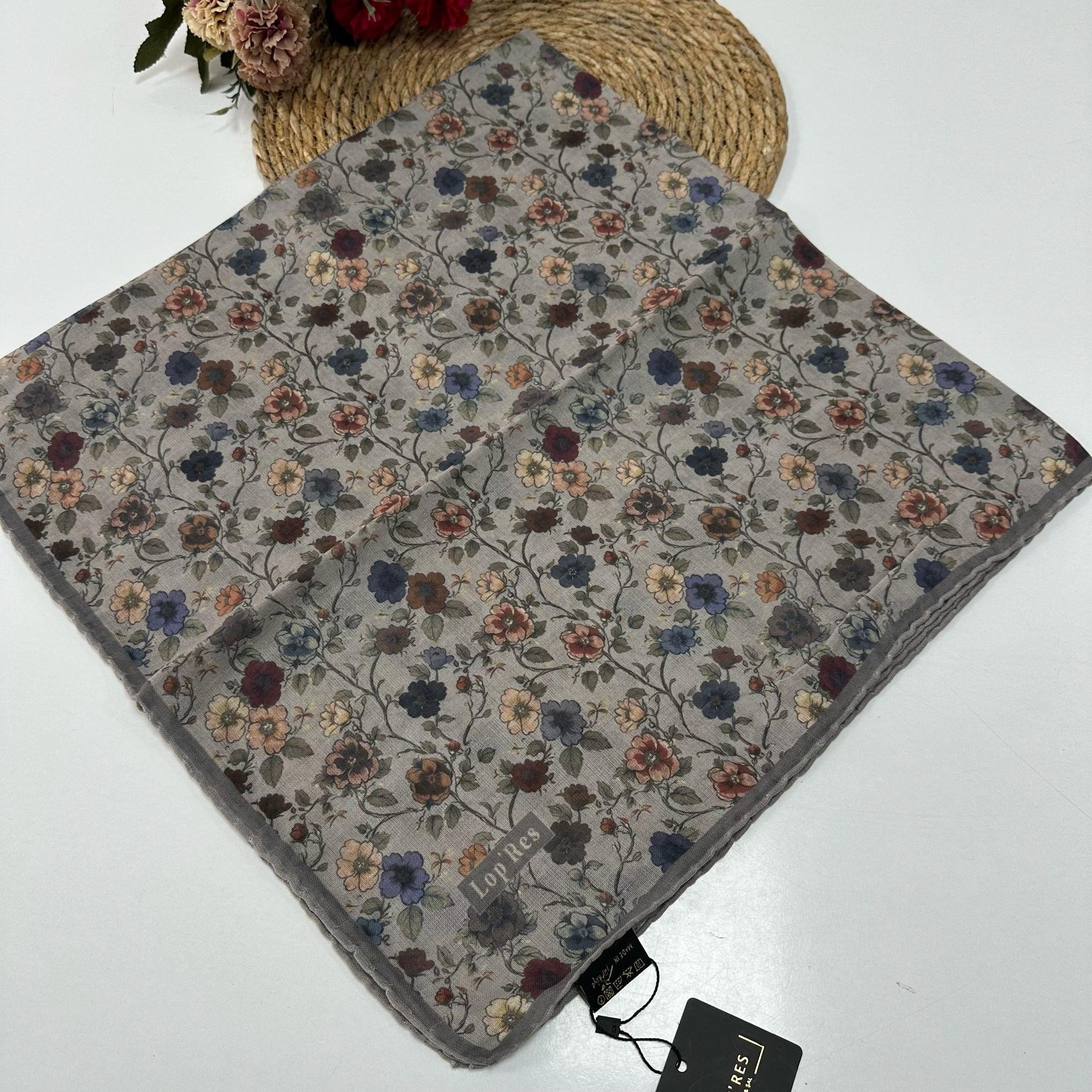 Lop'res Soft Pamuklu Eşarp  LDN9209