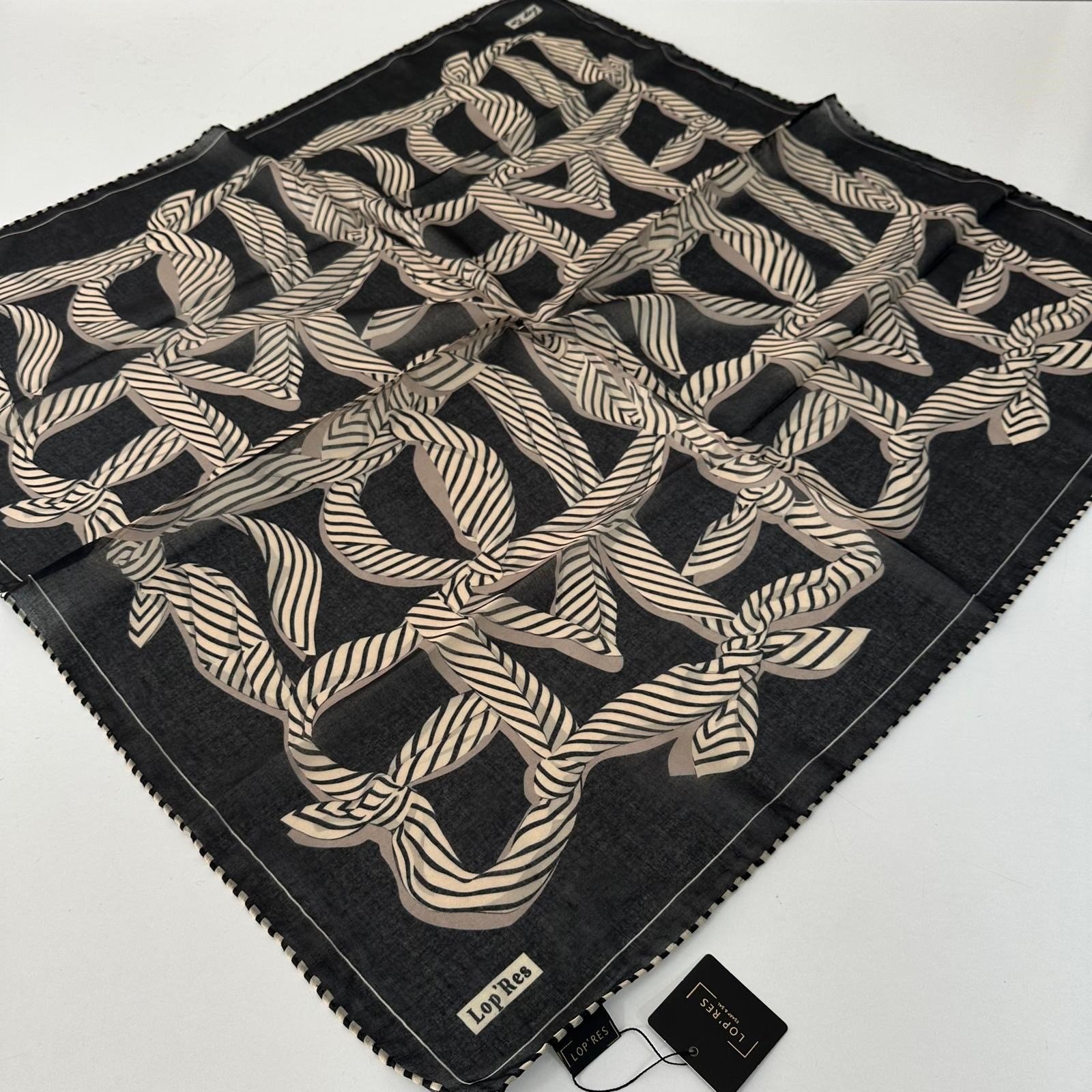 Lop'res Soft Pamuklu Eşarp LDNA0102