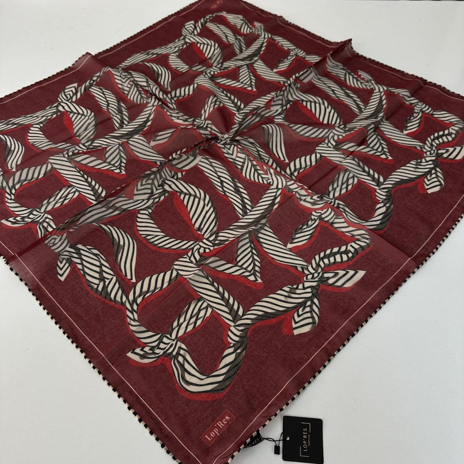 Lop'res Soft Pamuklu Eşarp LDNA0103