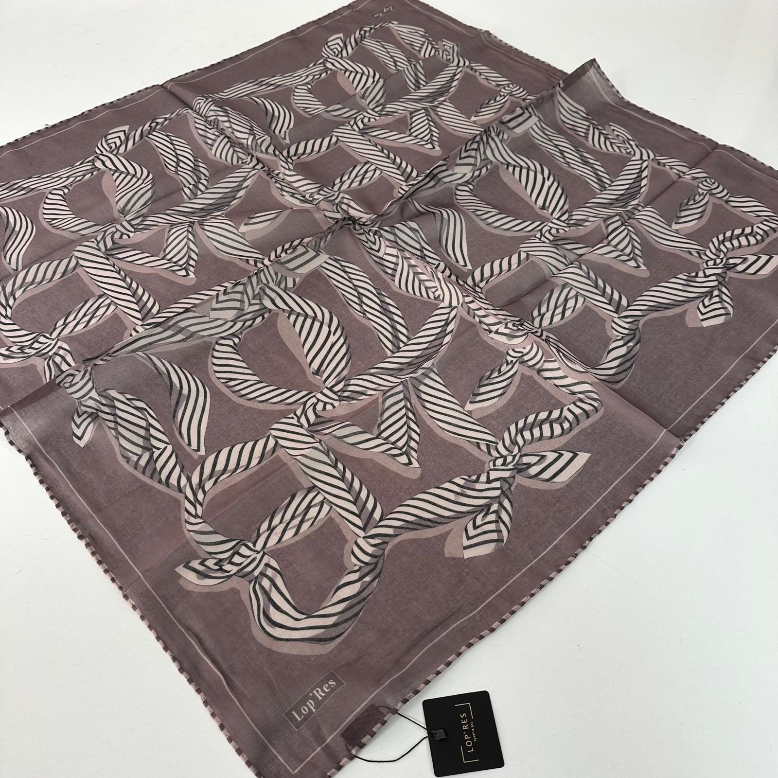 Lop'res Soft Pamuklu Eşarp LDNA0106