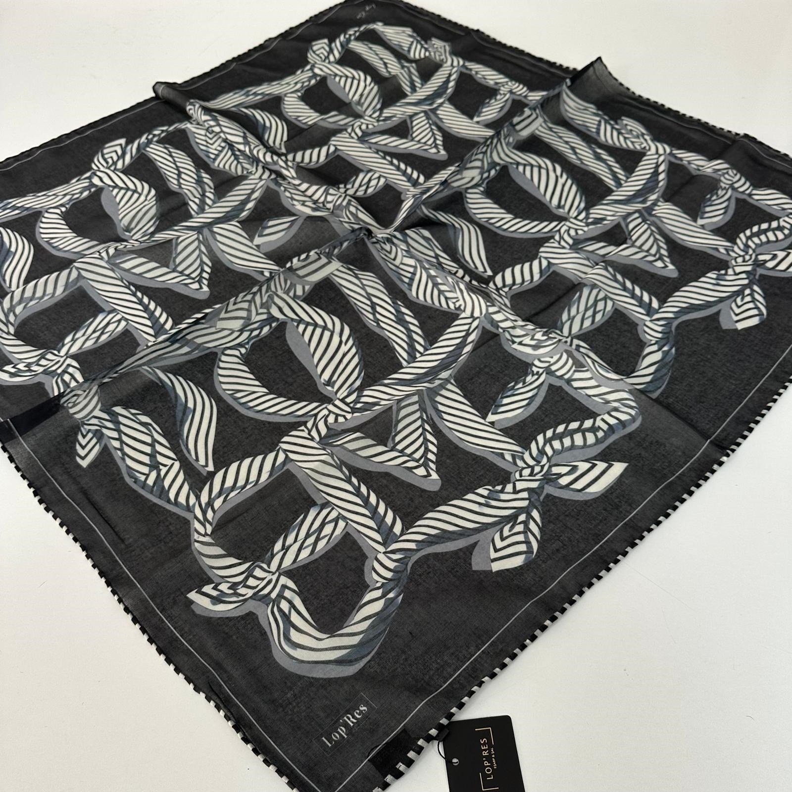 Lop'res Soft Pamuklu Eşarp LDNA0110