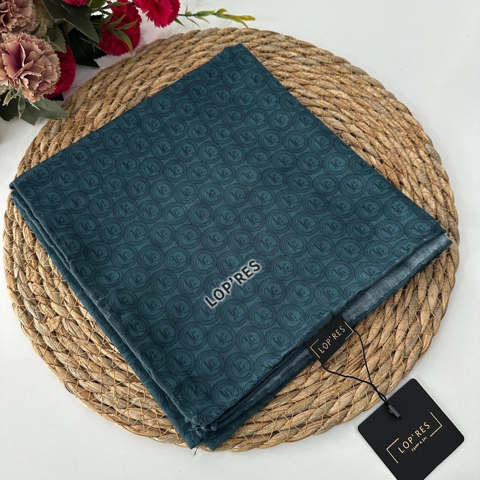 Lop'res Soft Pamuklu Eşarp LDNA0303