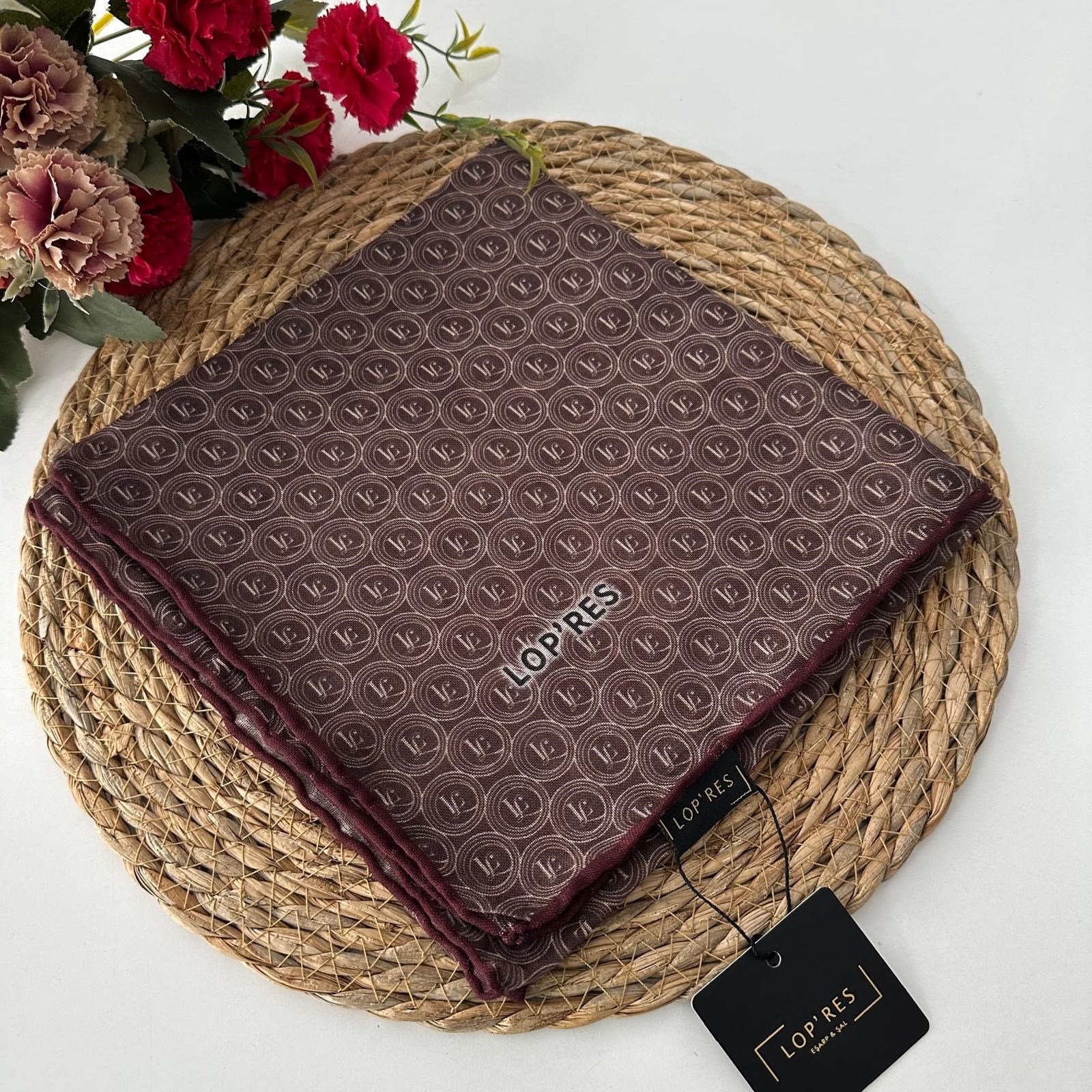 Lop'res Soft Pamuklu Eşarp LDNA0306