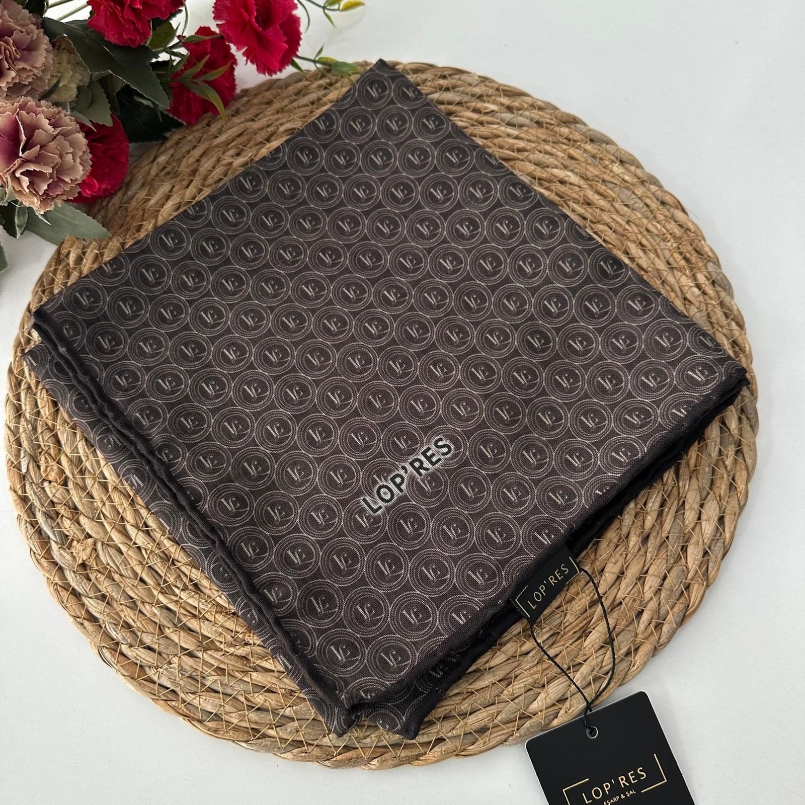 Lop'res Soft Pamuklu Eşarp LDNA0307