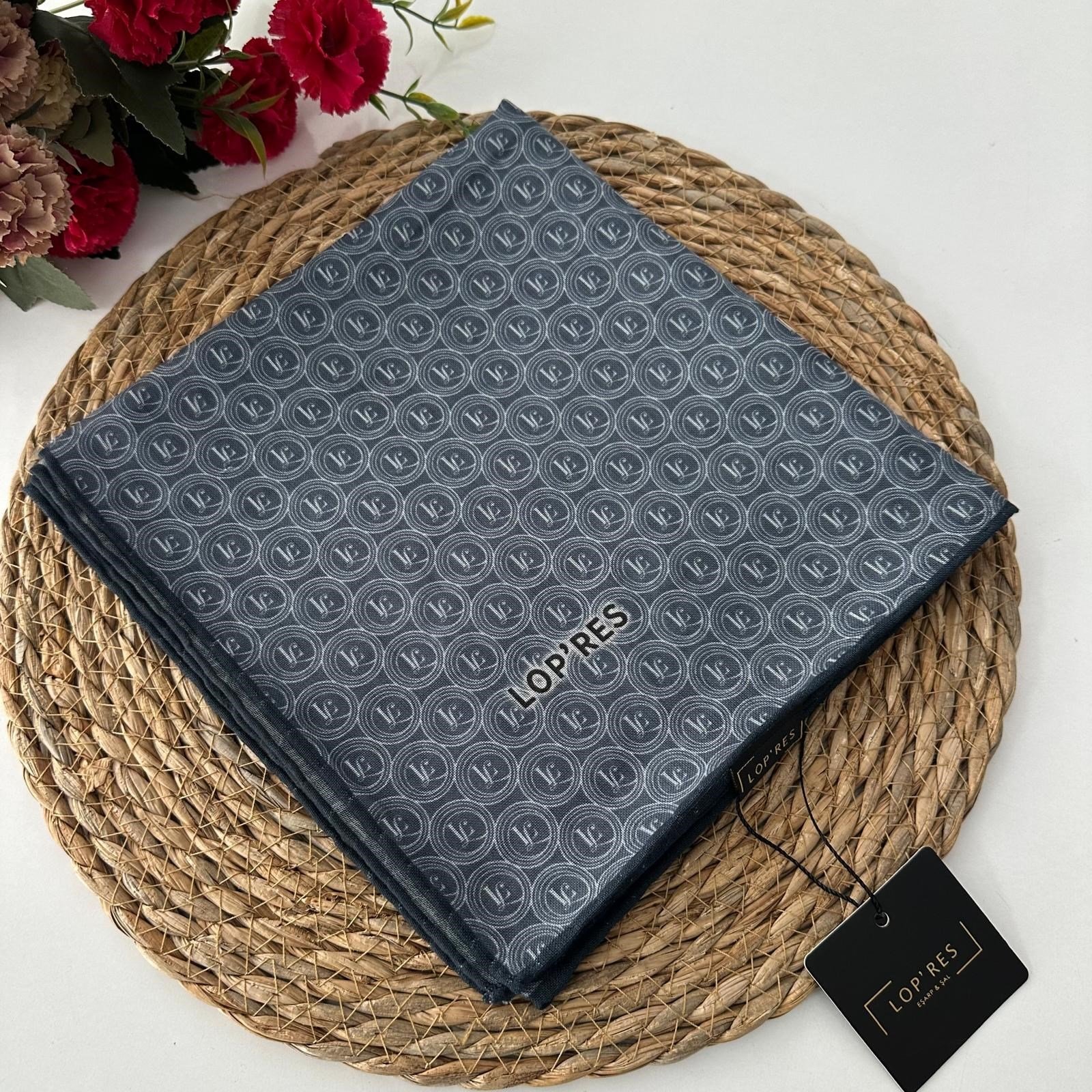 Lop'res Soft Pamuklu Eşarp LDNA0308