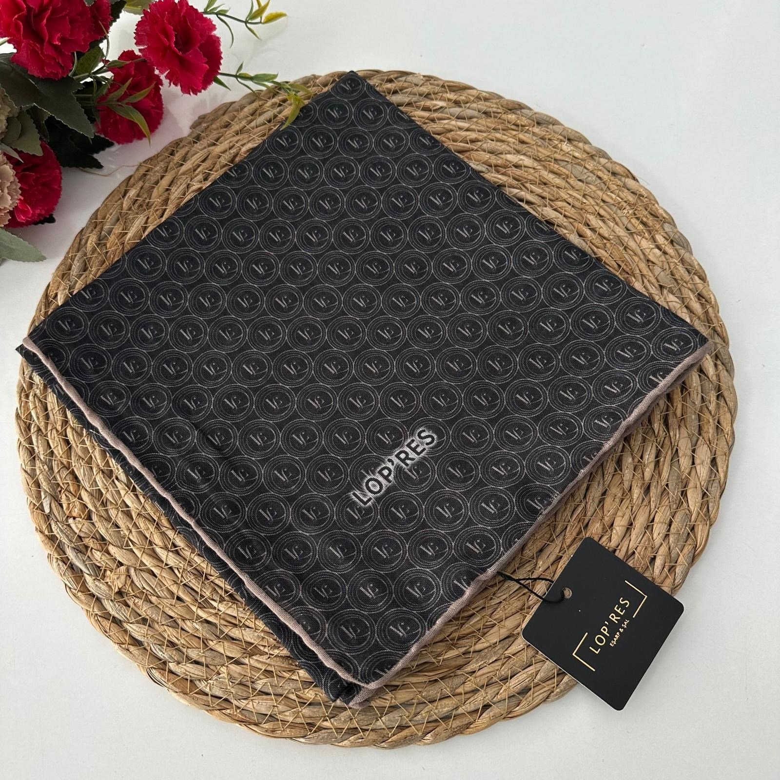 Lop'res Soft Pamuklu Eşarp LDNA0309