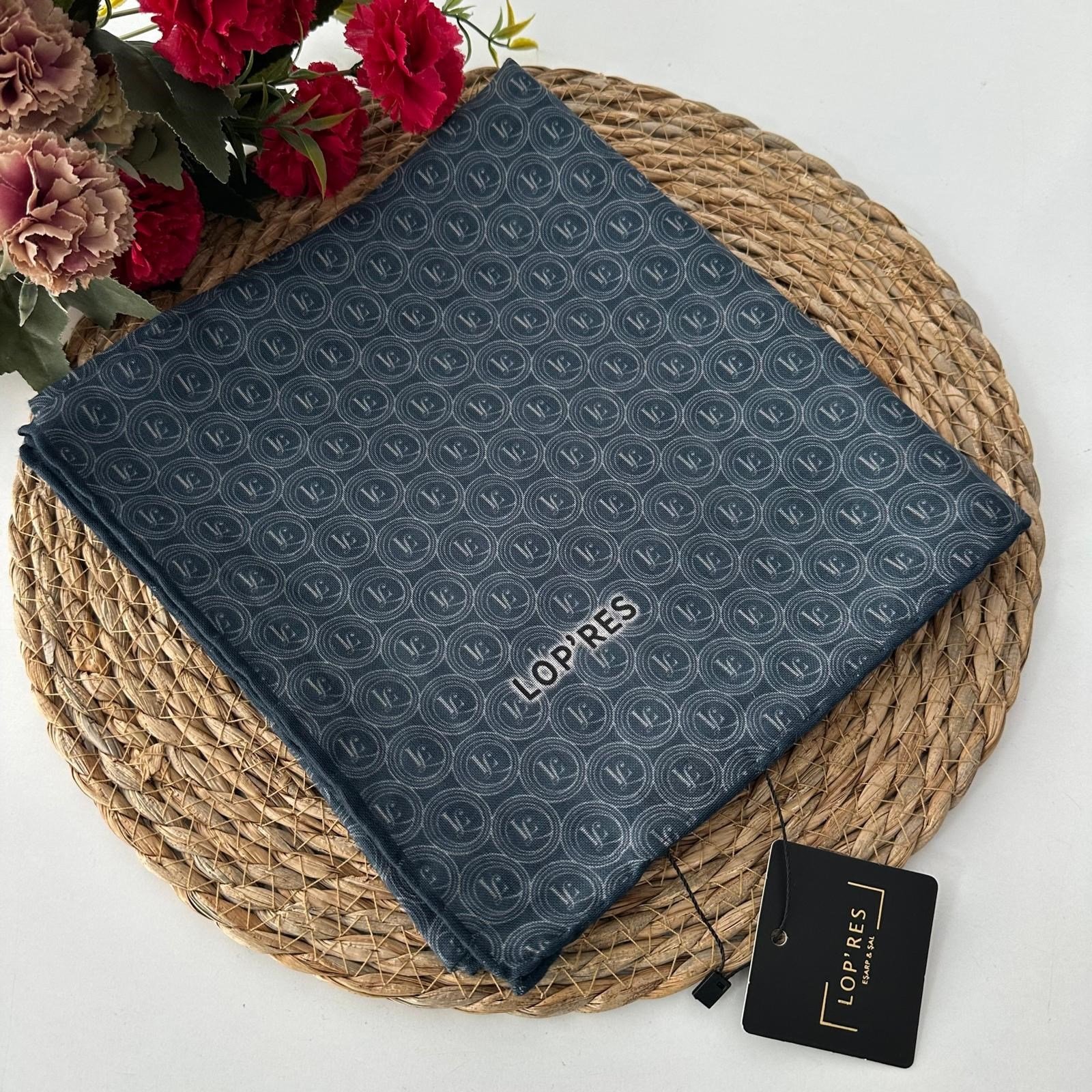Lop'res Soft Pamuklu Eşarp LDNA0312