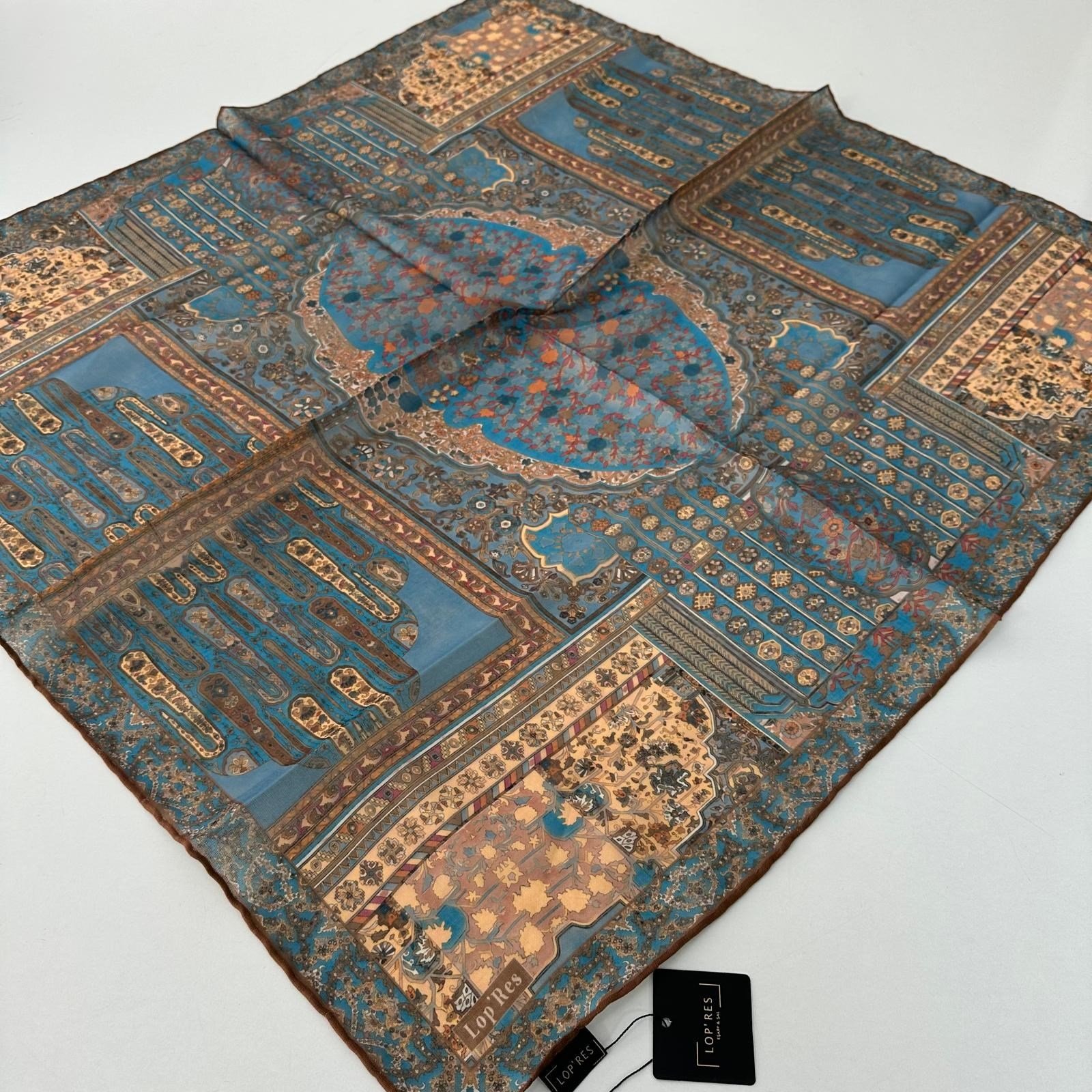 Lop'res Soft Pamuklu Eşarp LDNA0402