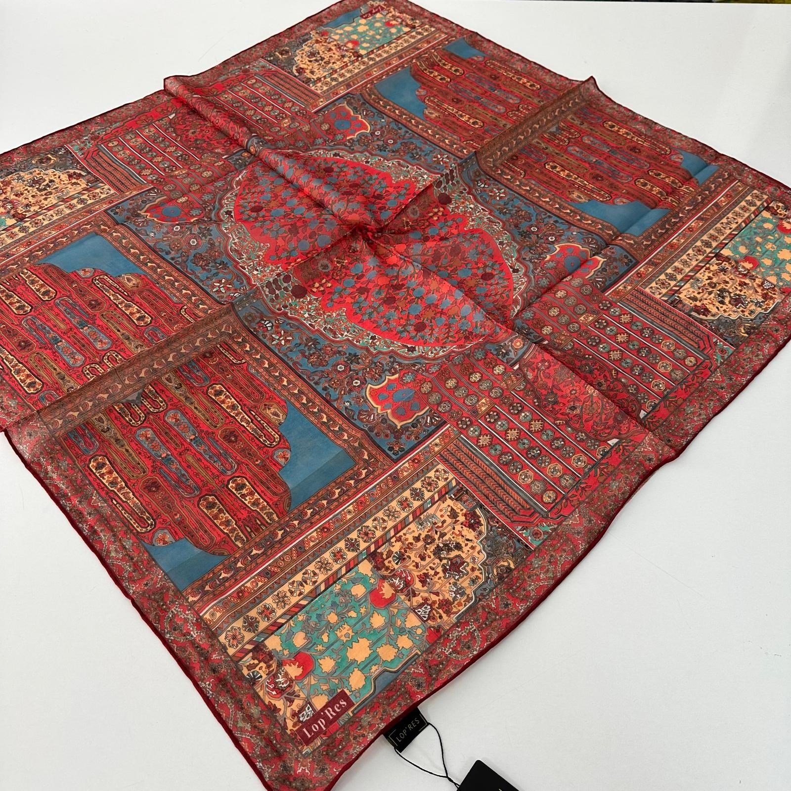 Lop'res Soft Pamuklu Eşarp LDNA0404