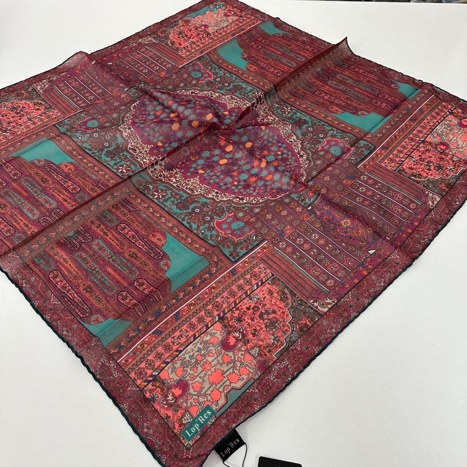 Lop'res Soft Pamuklu Eşarp LDNA0406