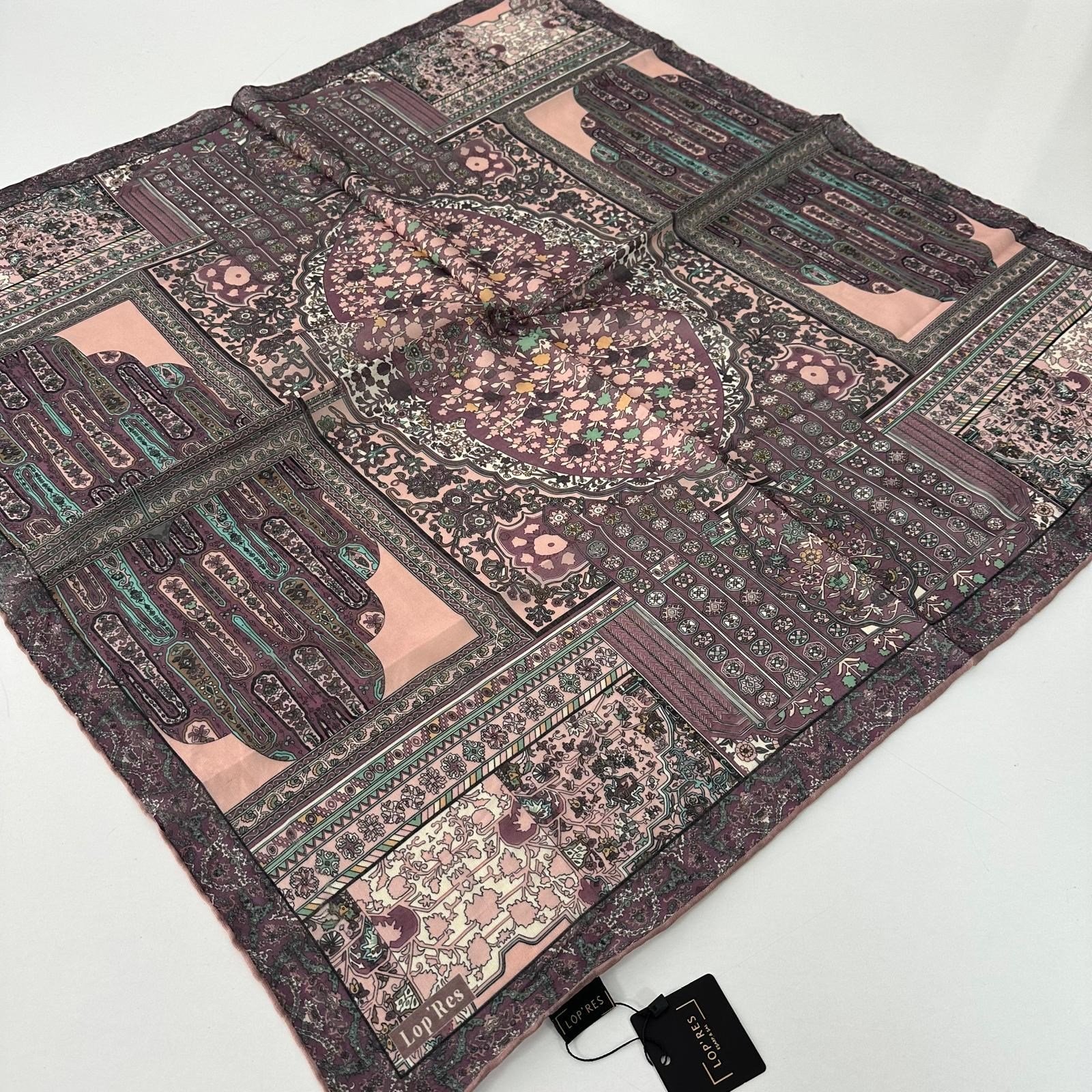 Lop'res Soft Pamuklu Eşarp LDNA0407