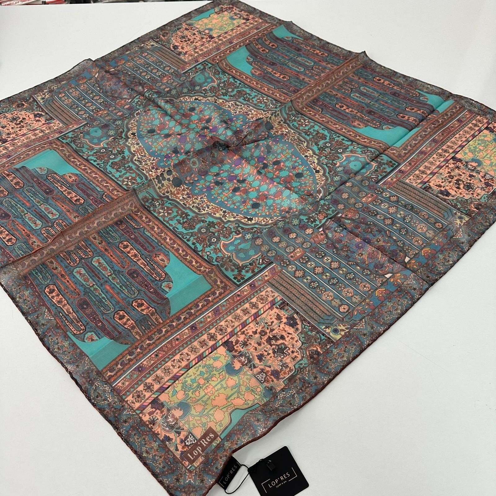 Lop'res Soft Pamuklu Eşarp LDNA0408