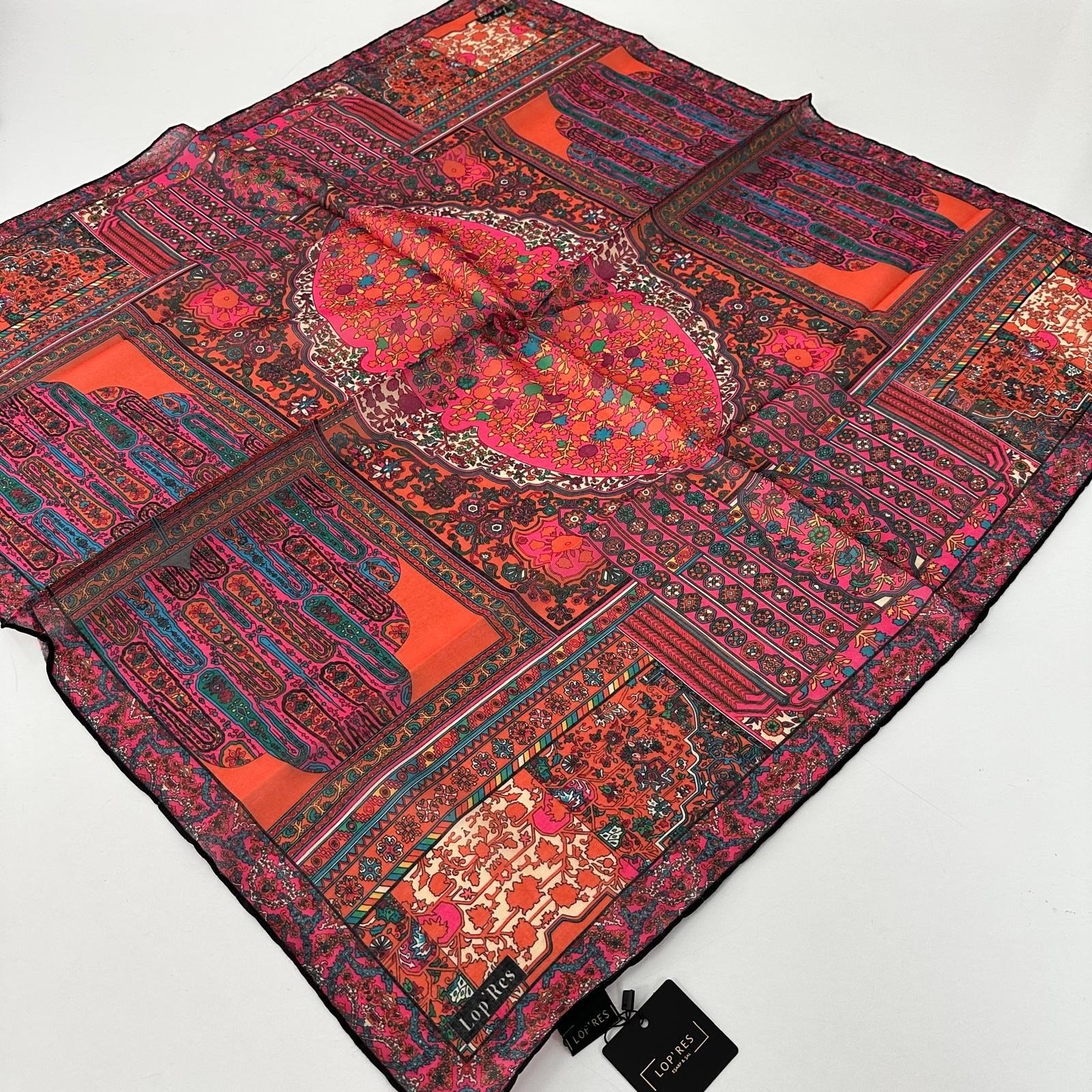 Lop'res Soft Pamuklu Eşarp LDNA0409