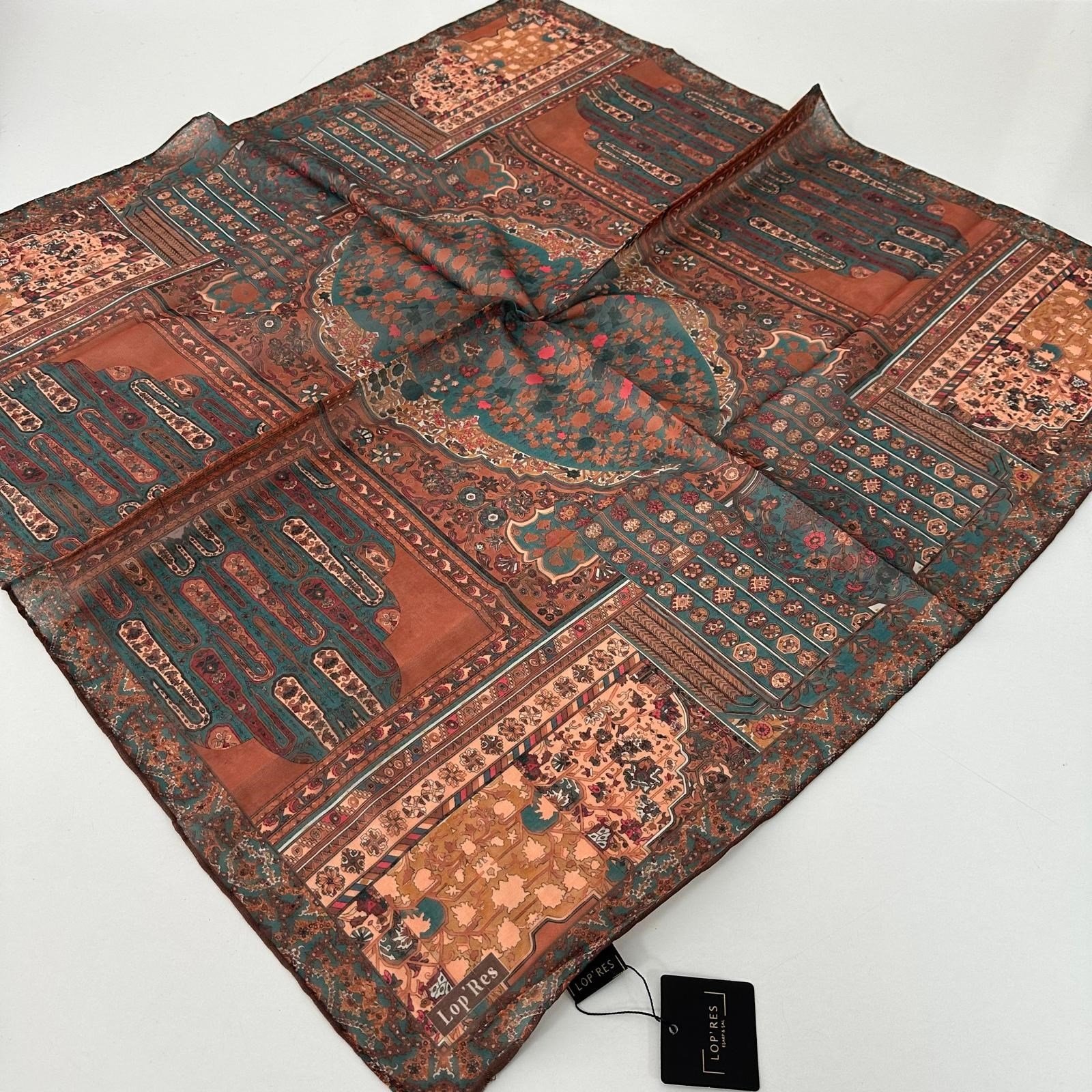 Lop'res Soft Pamuklu Eşarp LDNA0410