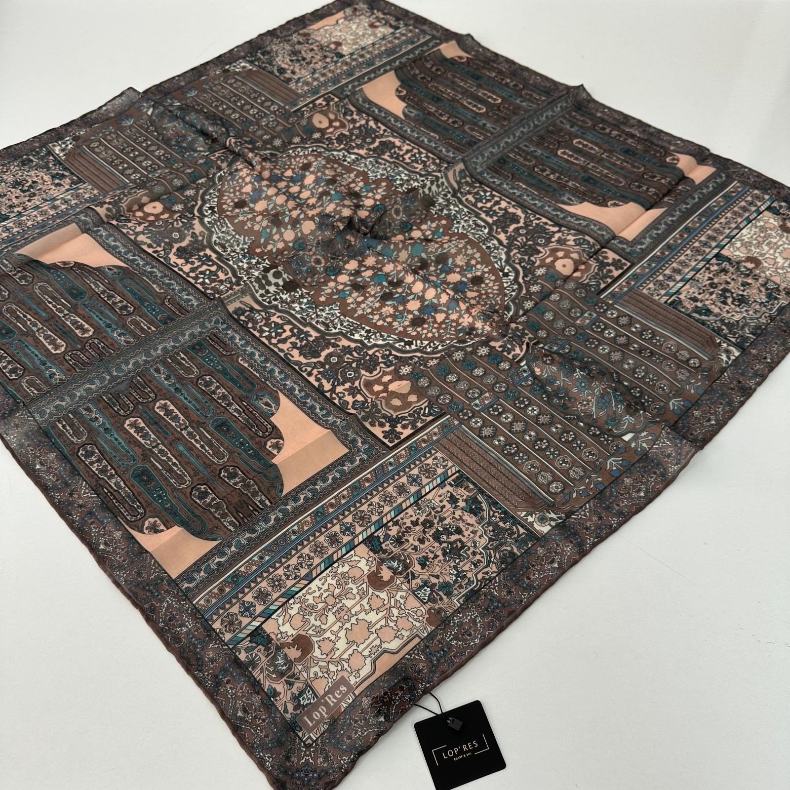 Lop'res Soft Pamuklu Eşarp LDNA0413