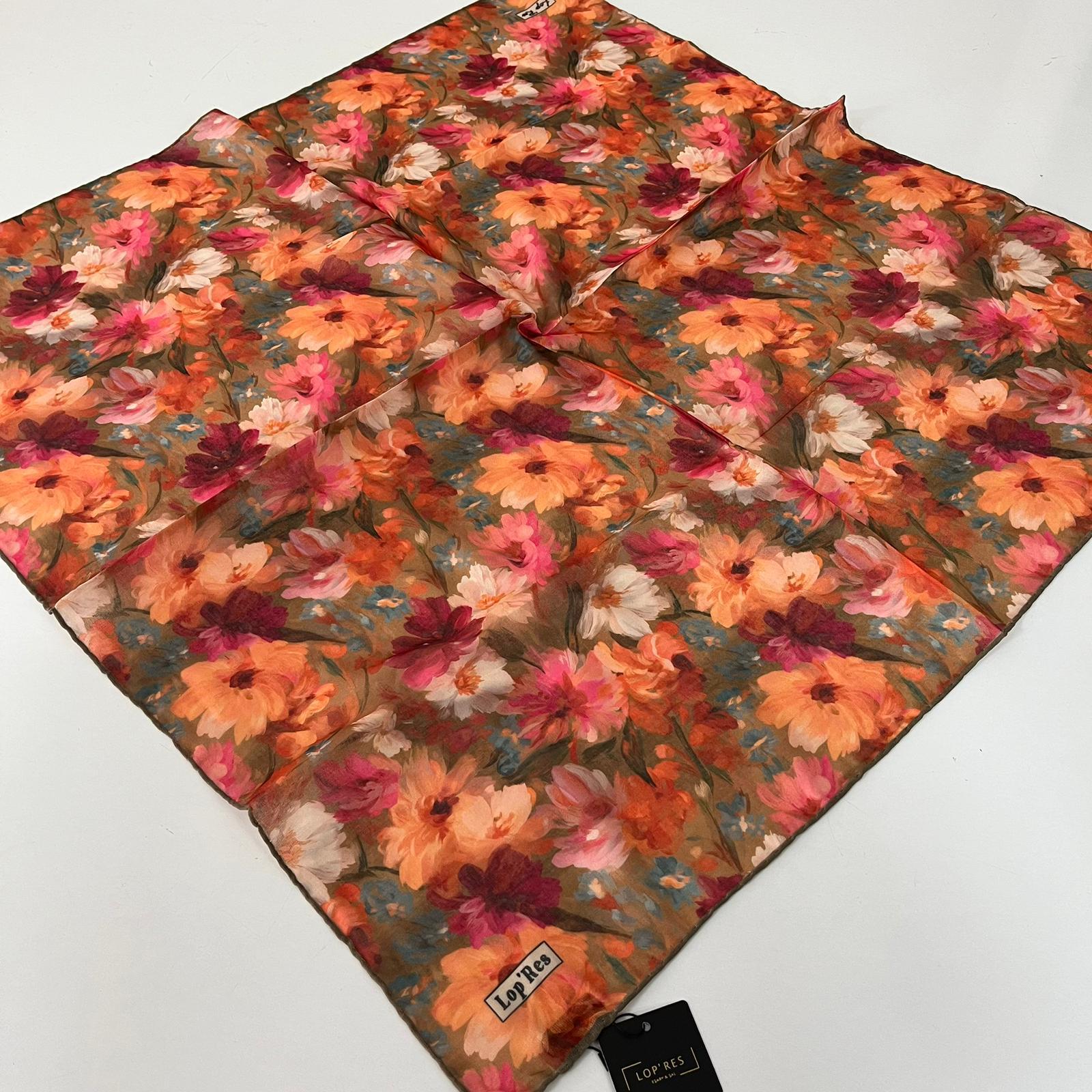 Lop'res Soft Pamuklu Eşarp LDNA0711