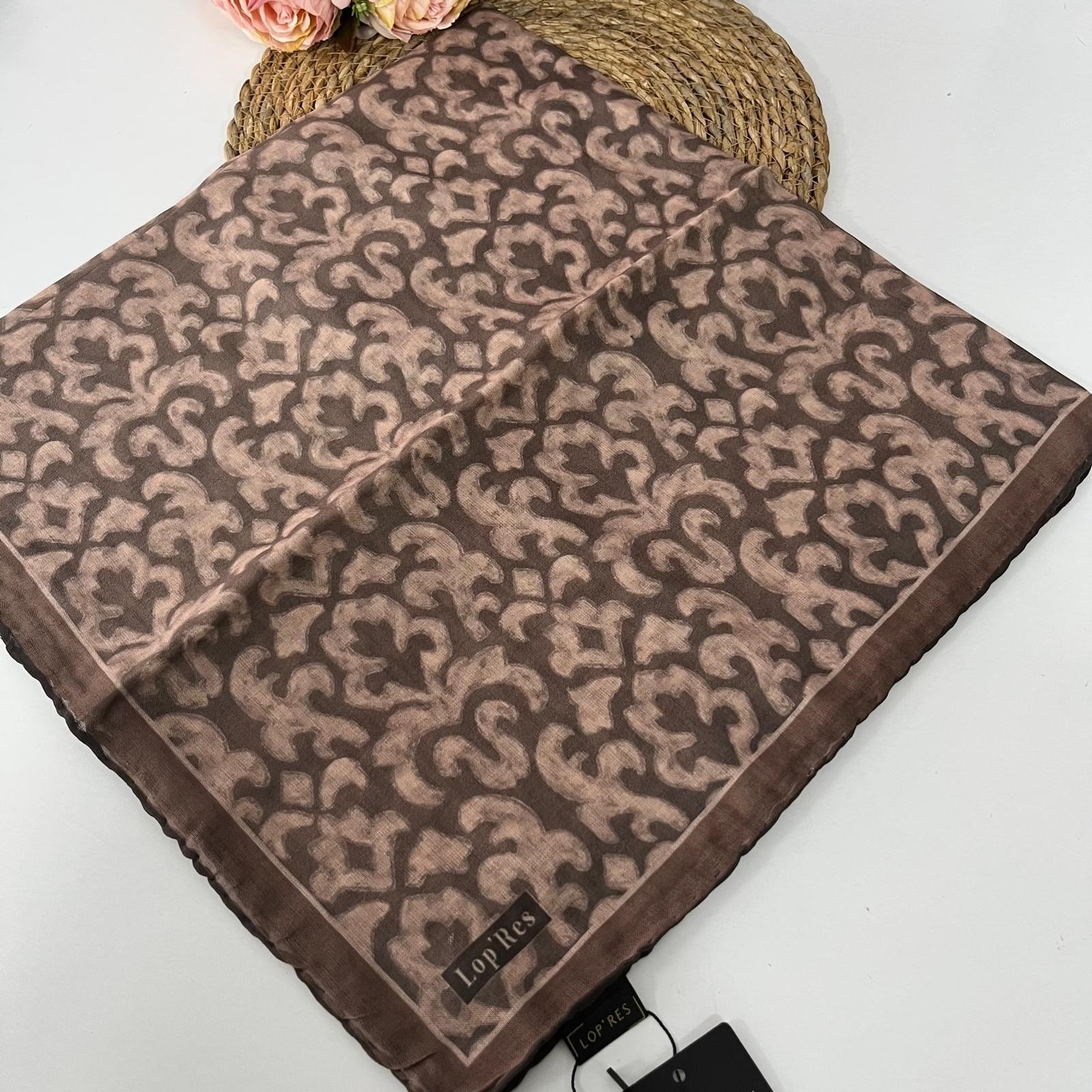 Lop'res Soft Pamuklu Eşarp  LDNA1013