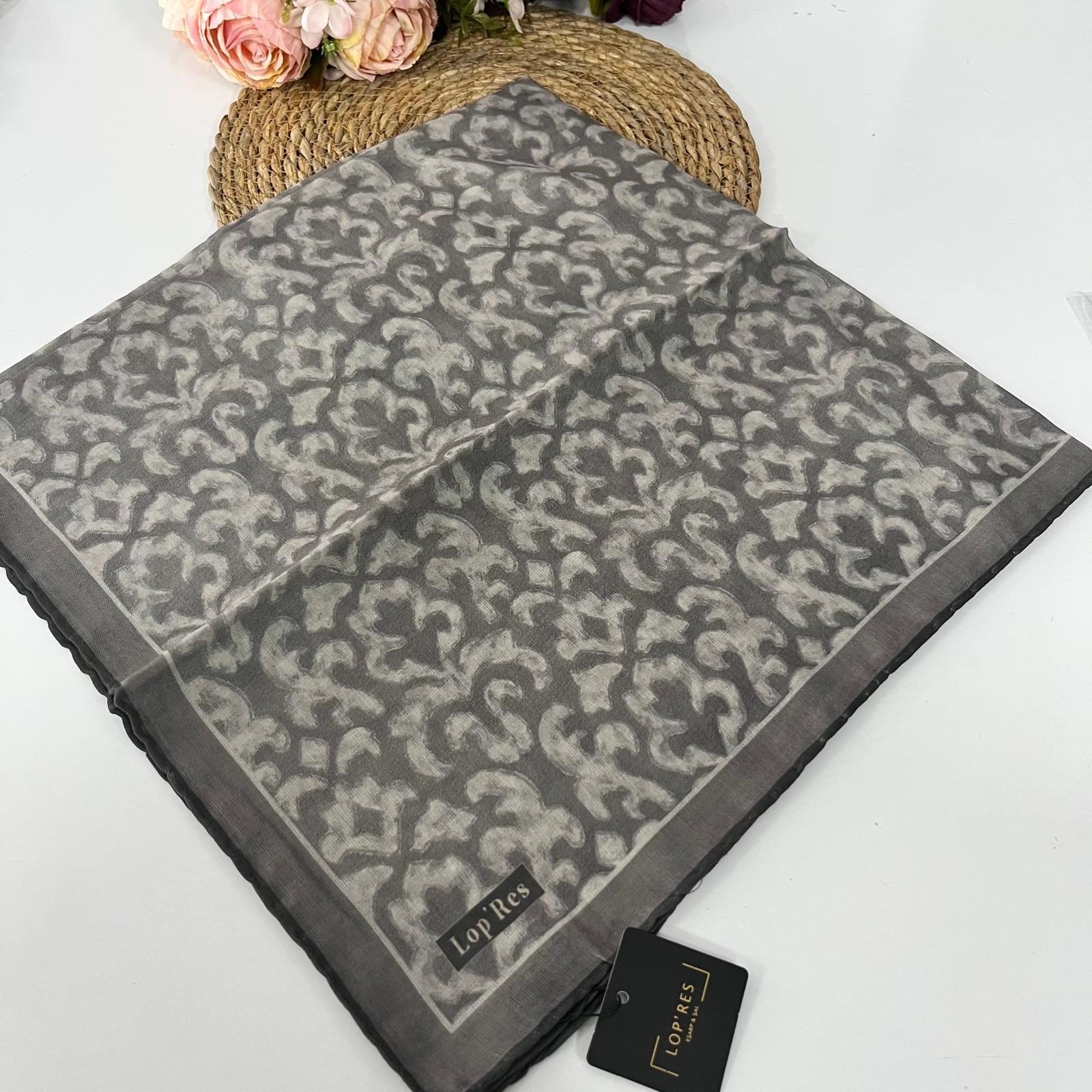 Lop'res Soft Pamuklu Eşarp  LDNA1015