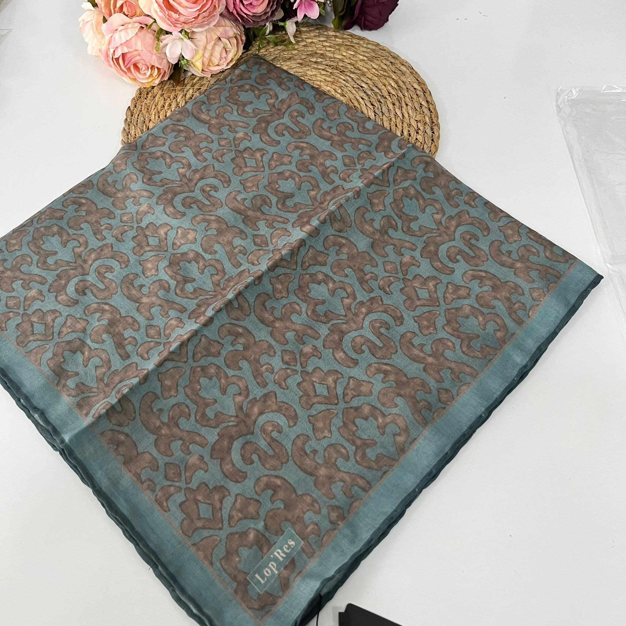 Lop'res Soft Pamuklu Eşarp  LDNA1016