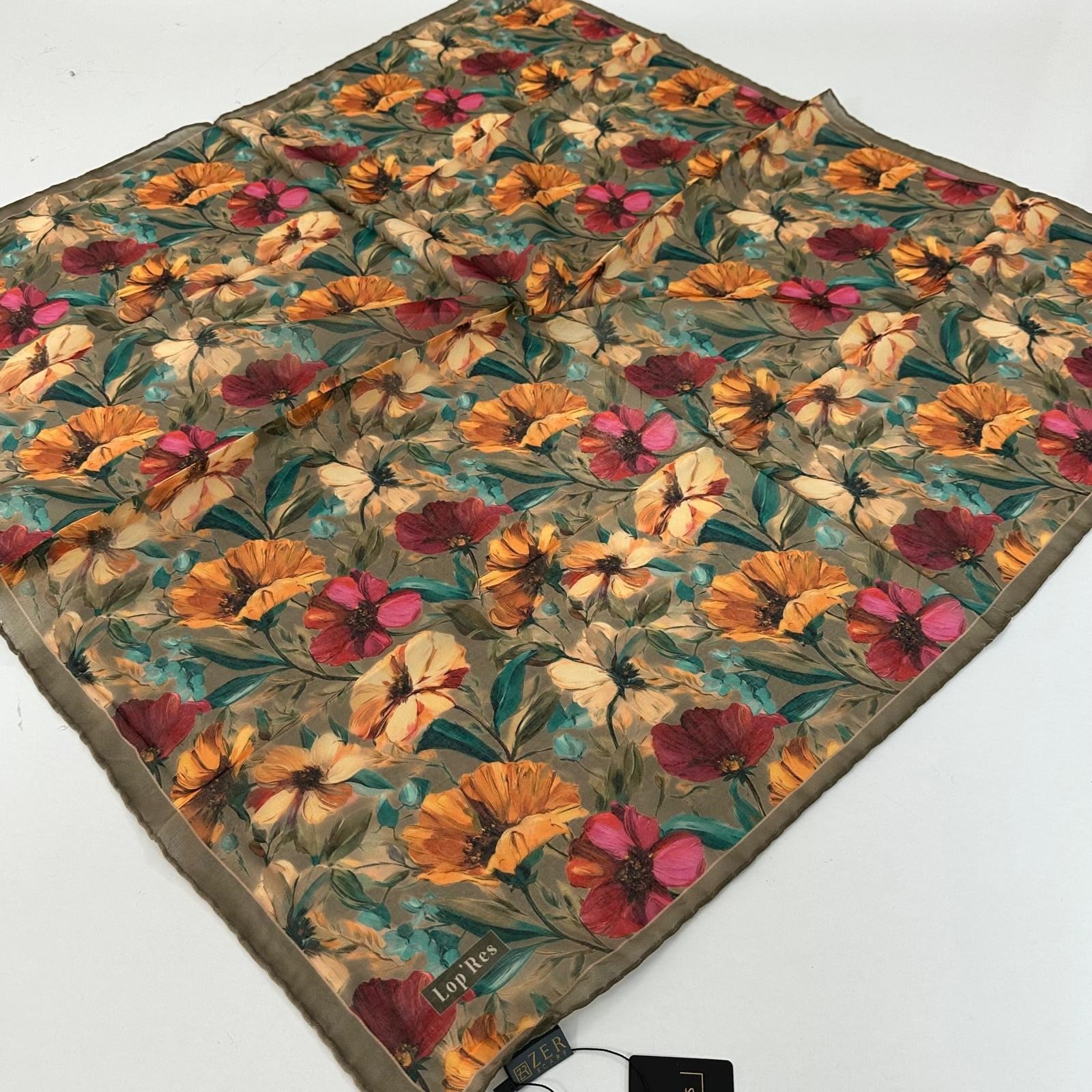 Lop'res Soft Pamuklu Eşarp LDNA1111