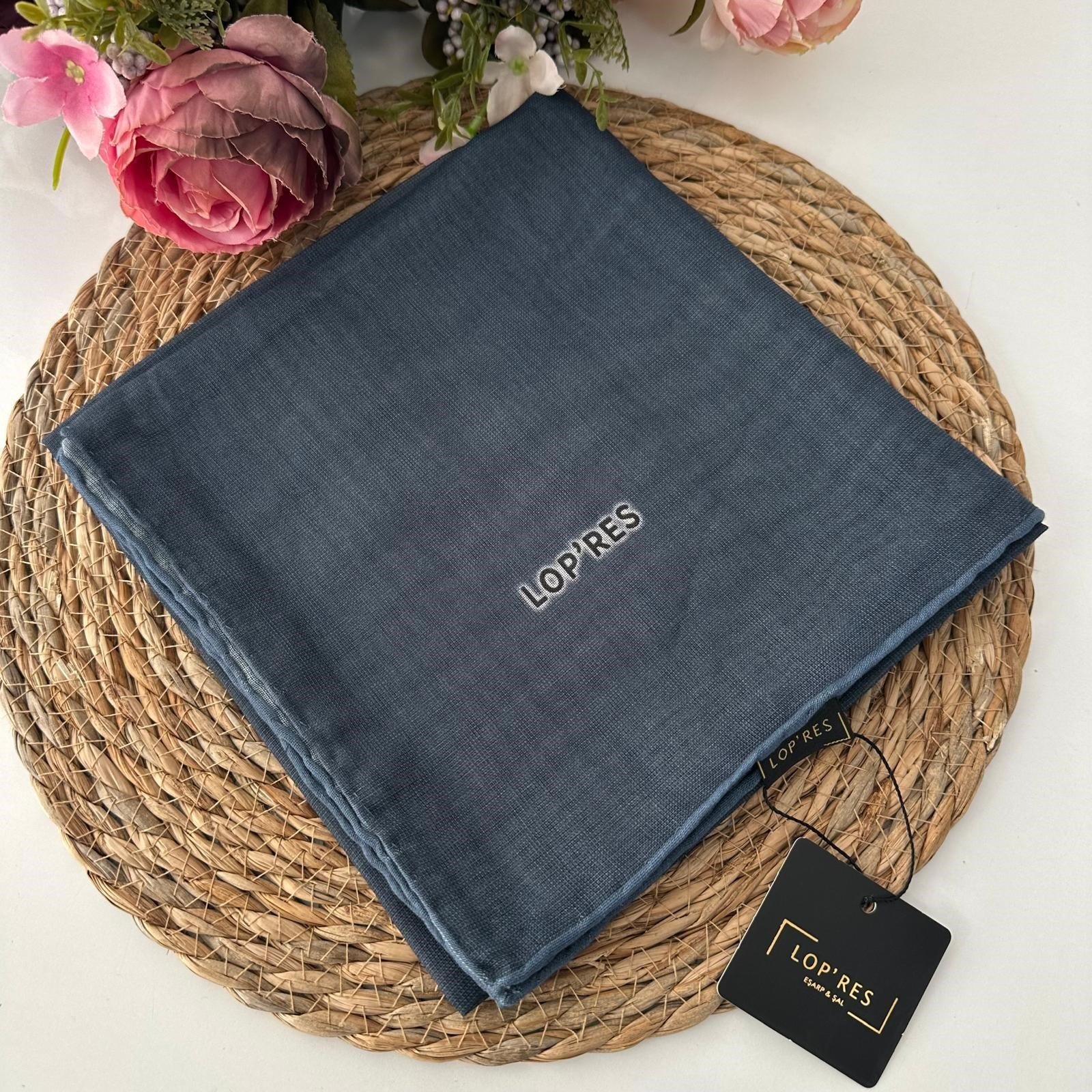 Lop'res Soft Pamuklu Eşarp  LDNA1402