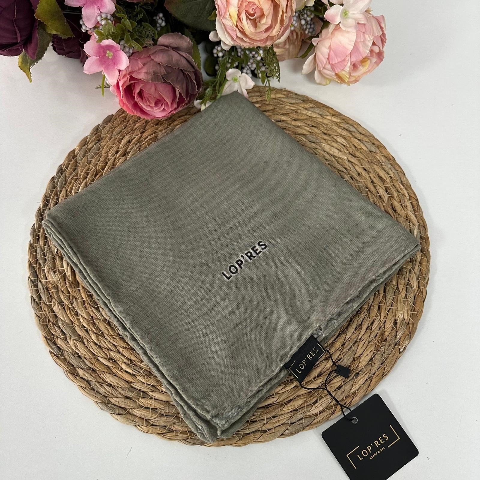 Lop'res Soft Pamuklu Eşarp  LDNA1413