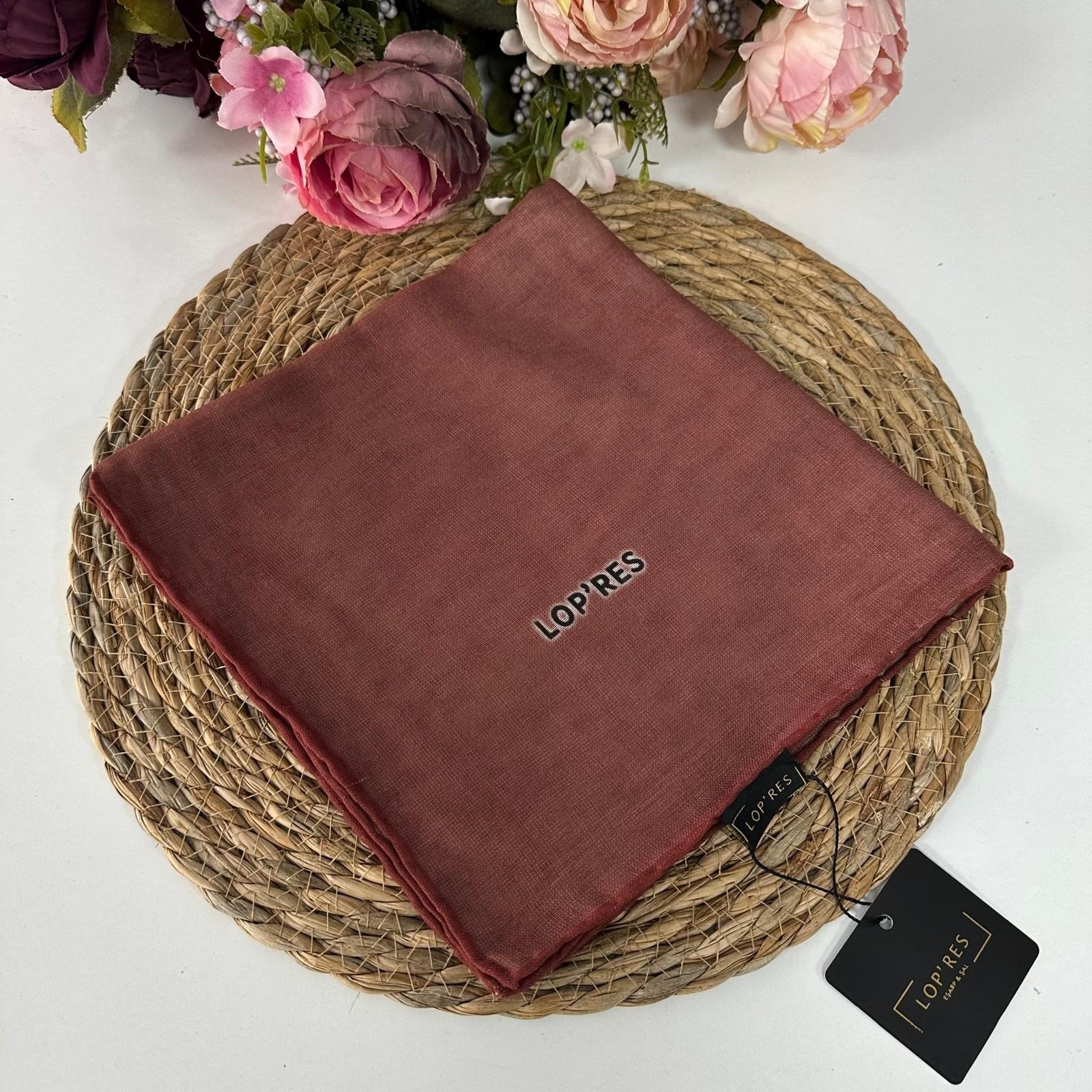 Lop'res Soft Pamuklu Eşarp  LDNA1417