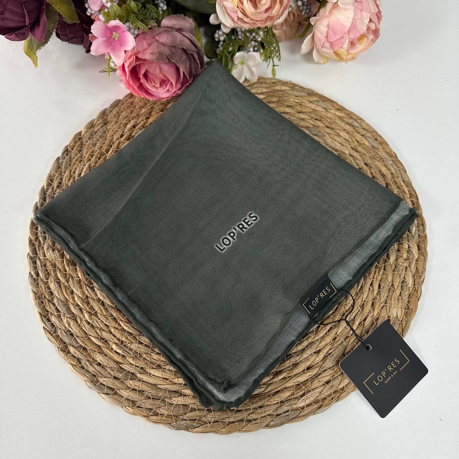 Lop'res Soft Pamuklu Eşarp  LDNA1421
