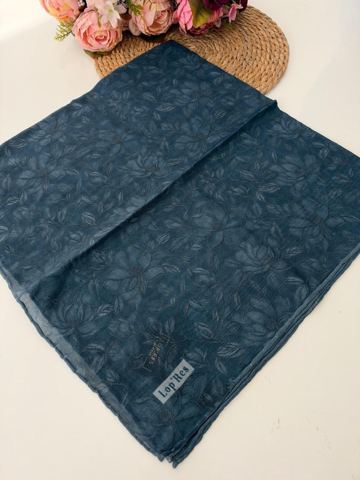 Lop'res Soft Pamuklu Eşarp LDNA2501